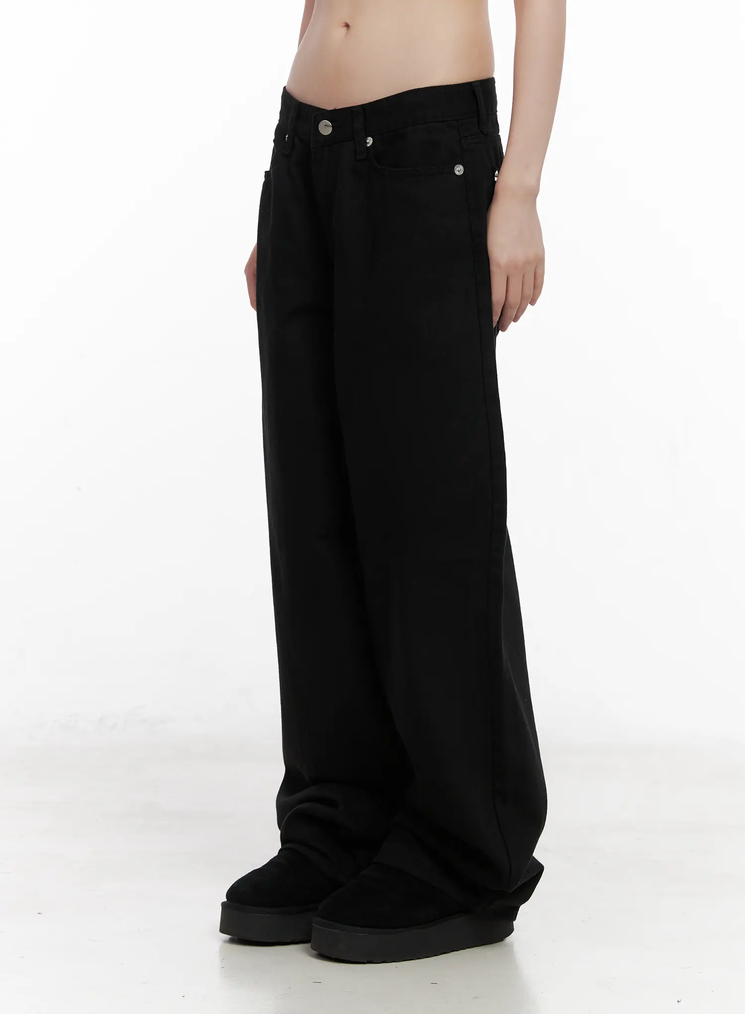 Low-Rise Wide-Leg Pants CN511 - Image 8
