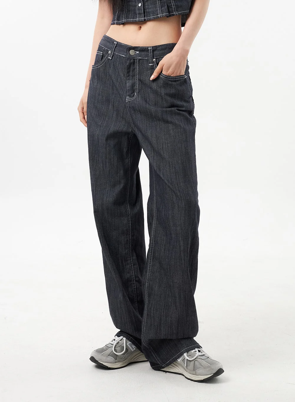 Low Rise Wide Pants CU312 - Image 2