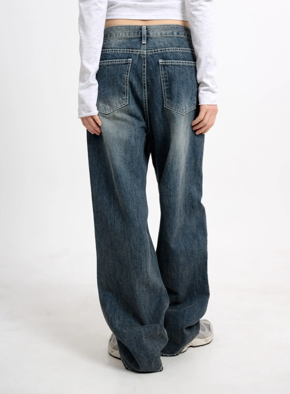 Low Waist Baggy Jeans CM415 - Image 5