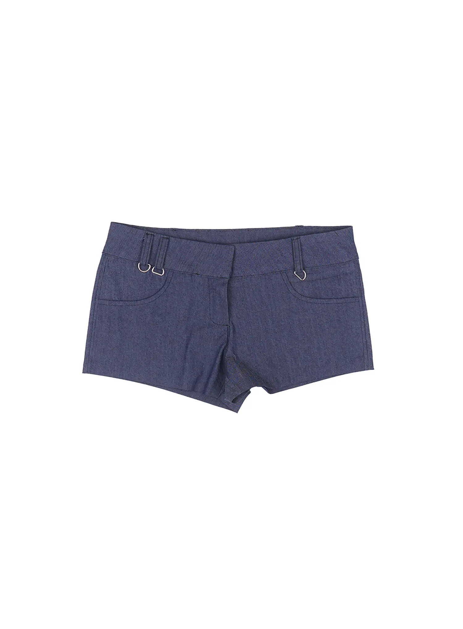 Low-Waist No-Fade Denim Shorts CU511 - Image 11