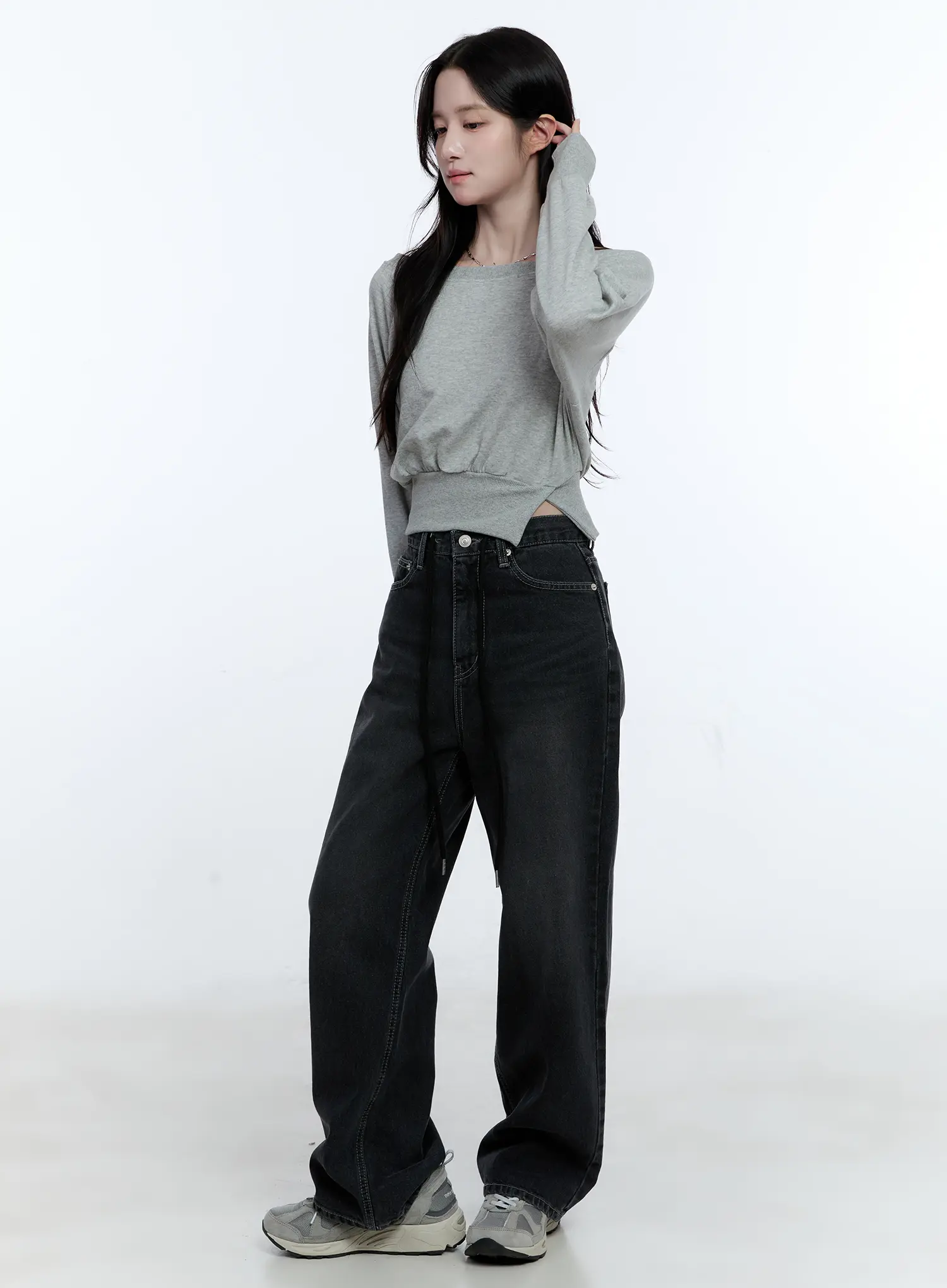 Lucinda High-Rise Wide Leg Jeans CG512 - Image 3