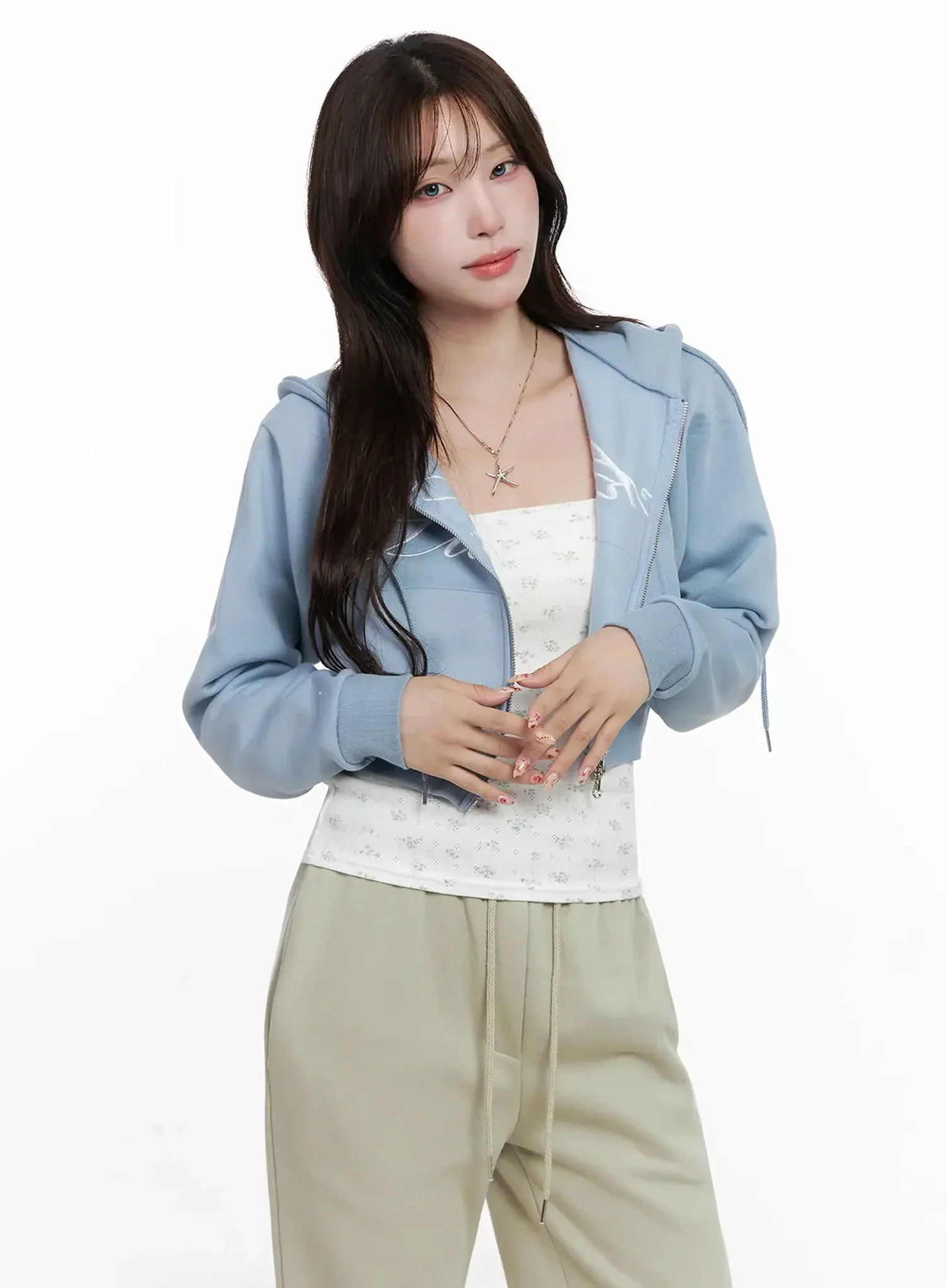 Lucky Fleece Zip Hoodie IN514 - Image 12