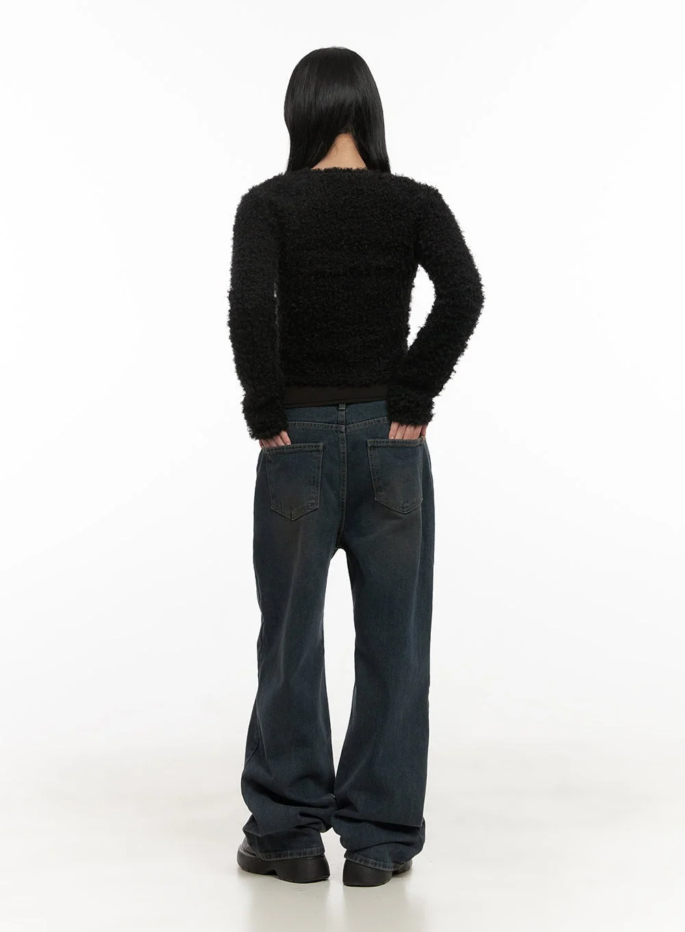 Luna Denim Wide-Leg Jeans CD406 - Image 3