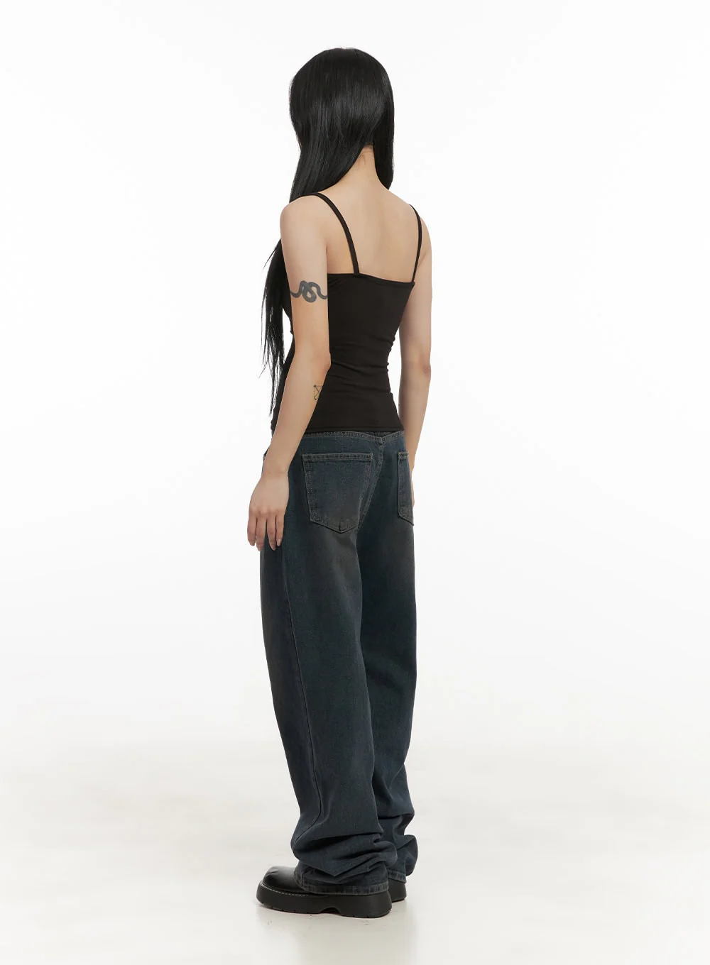 Luna Denim Wide-Leg Jeans CD406 - Image 6