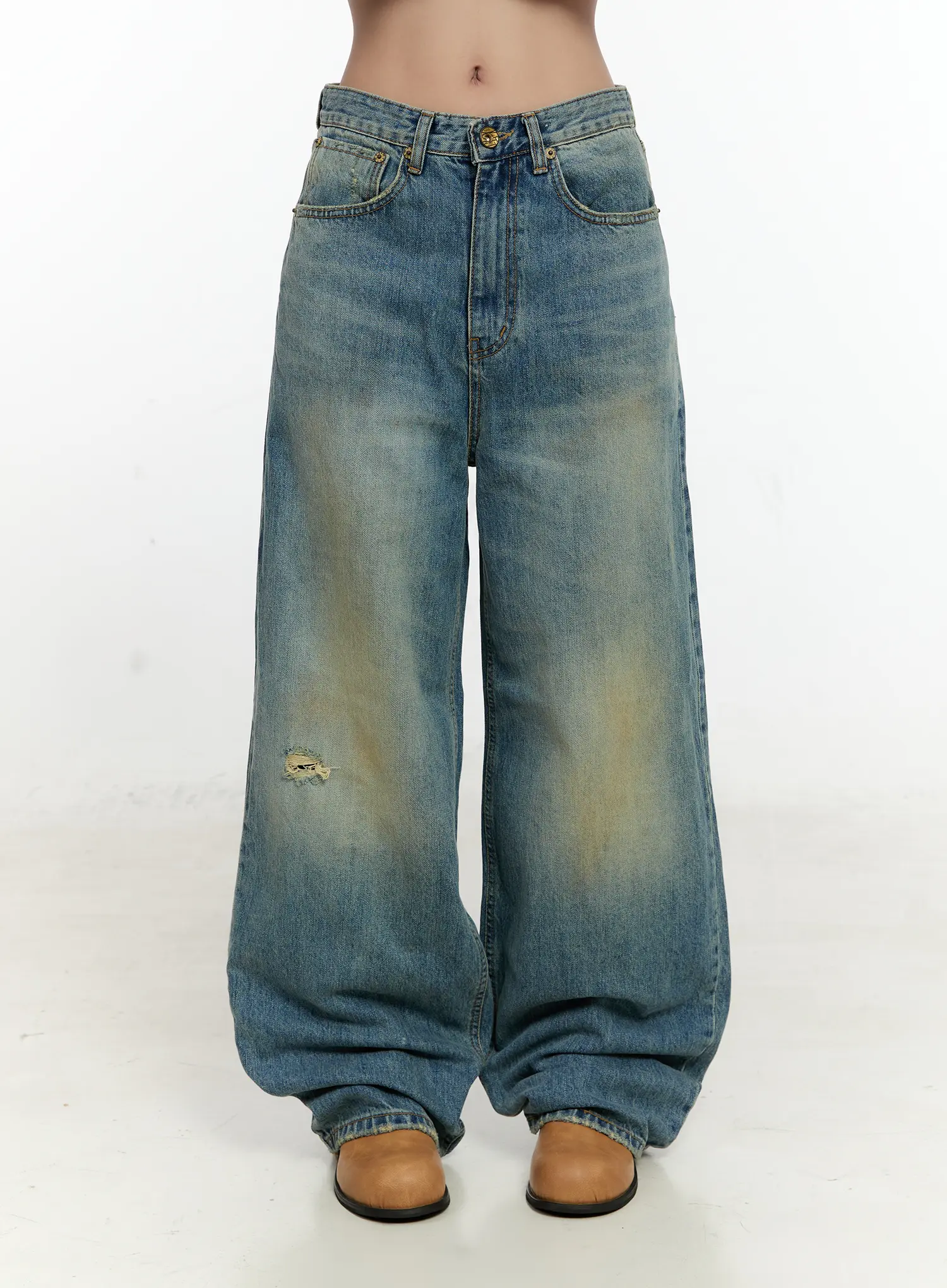 Maci Vintage Wide-Leg Jeans CN505 - Image 2