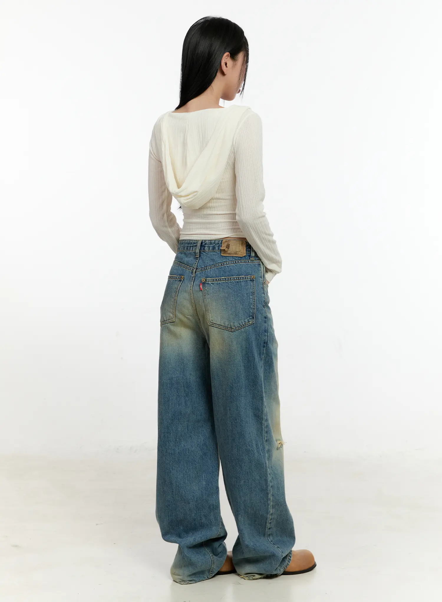 Maci Vintage Wide-Leg Jeans CN505 - Image 5