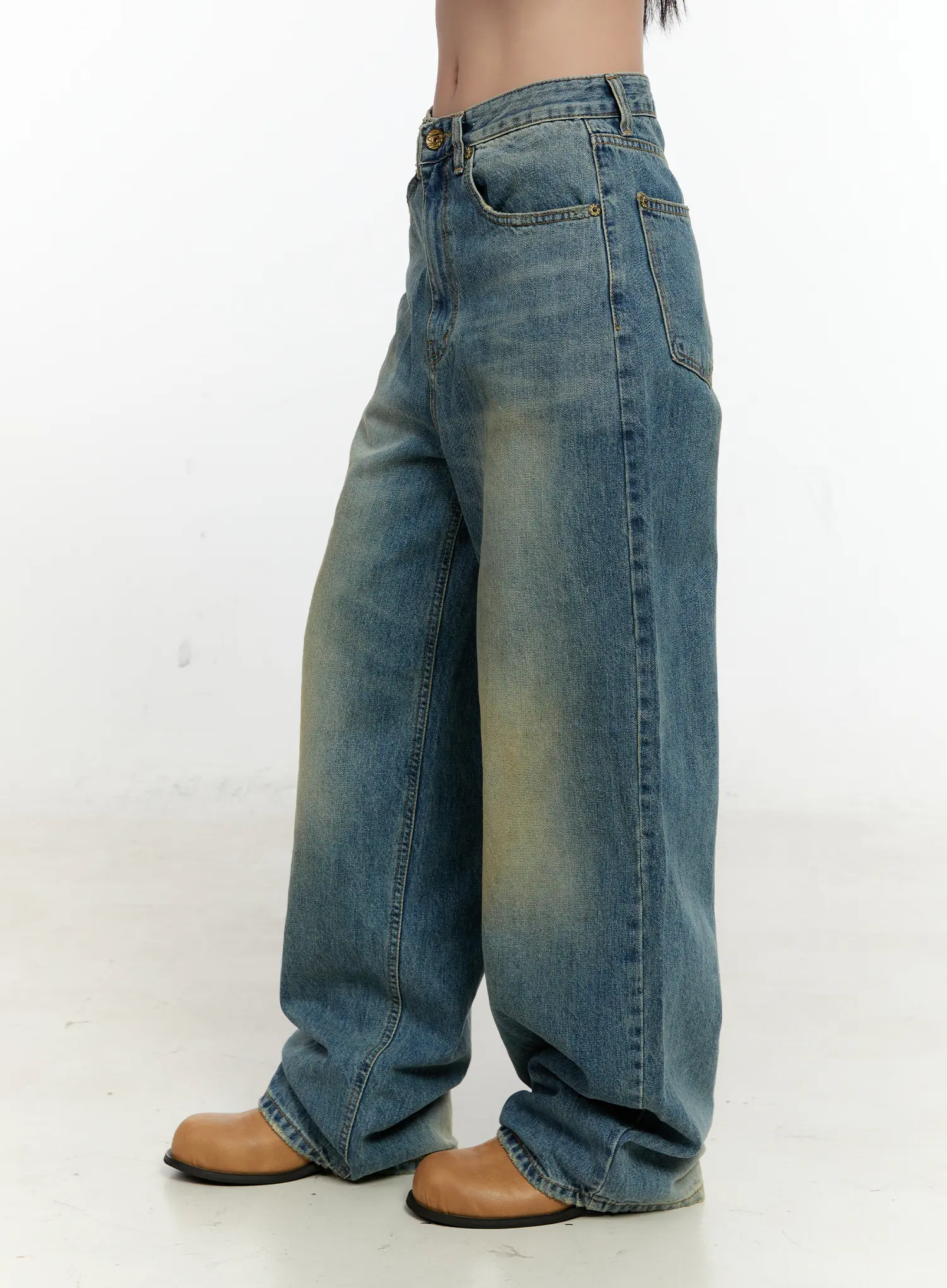 Maci Vintage Wide-Leg Jeans CN505 - Image 6