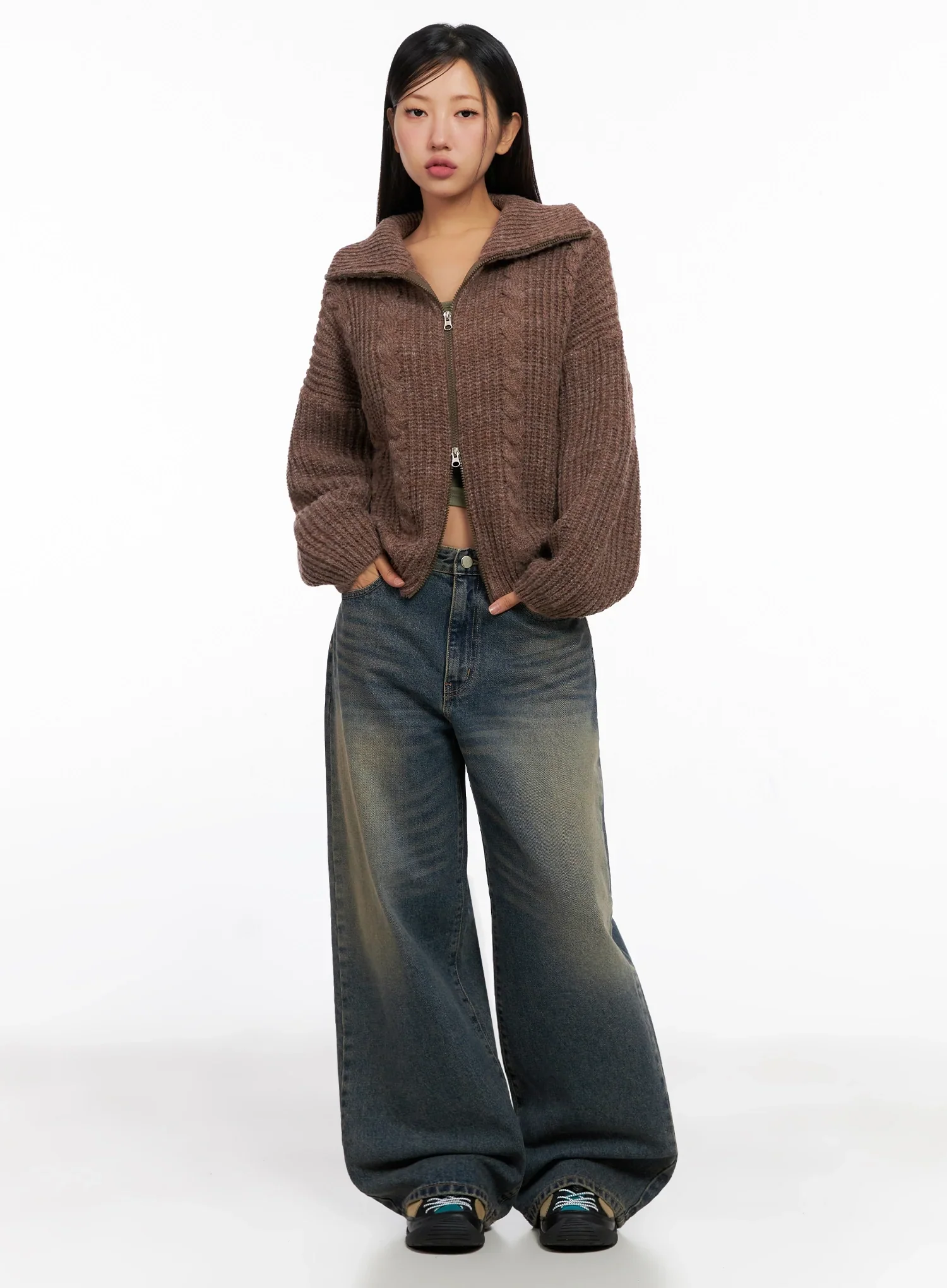 Maisie Vintage Wide-Leg Jeans IG528 - Image 10