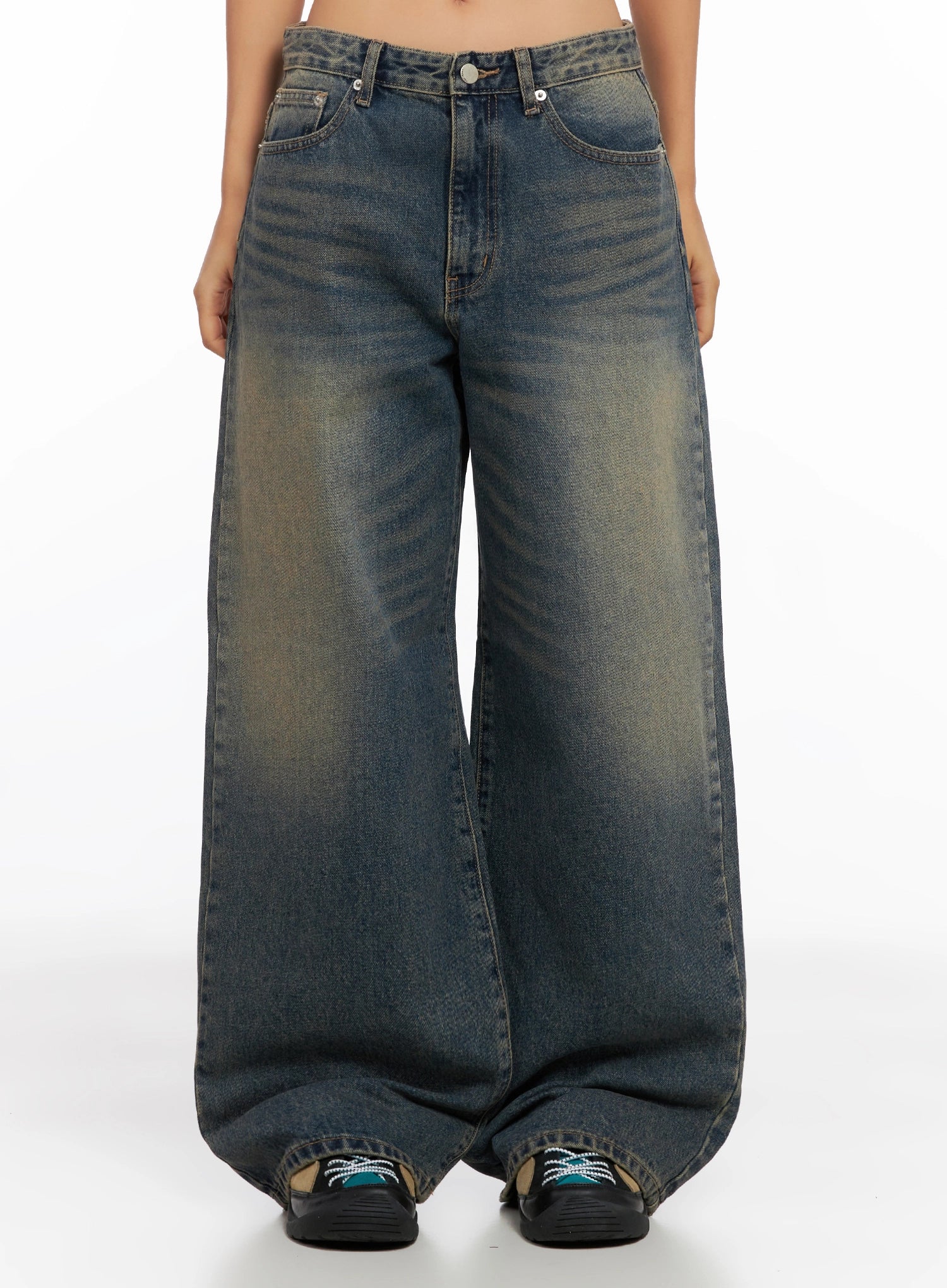 Maisie Vintage Wide-Leg Jeans IG528 - Image 4