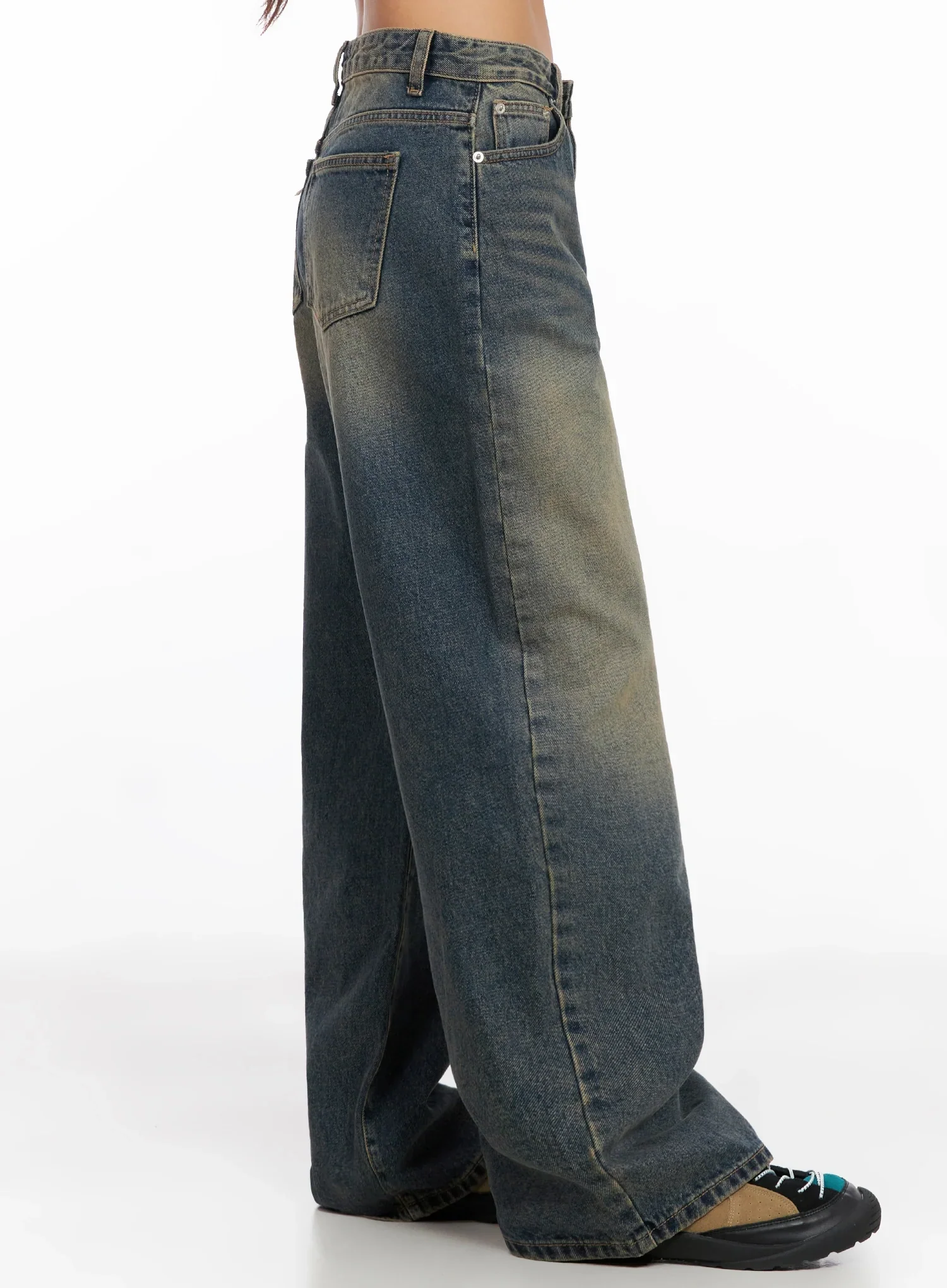 Maisie Vintage Wide-Leg Jeans IG528 - Image 5