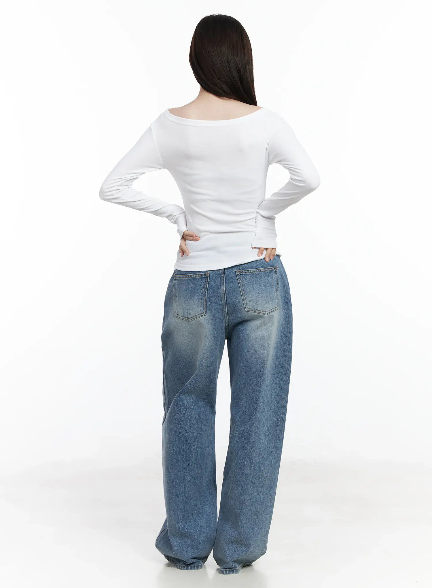 Malani Vintage Wash Jeans IF520 - Image 8
