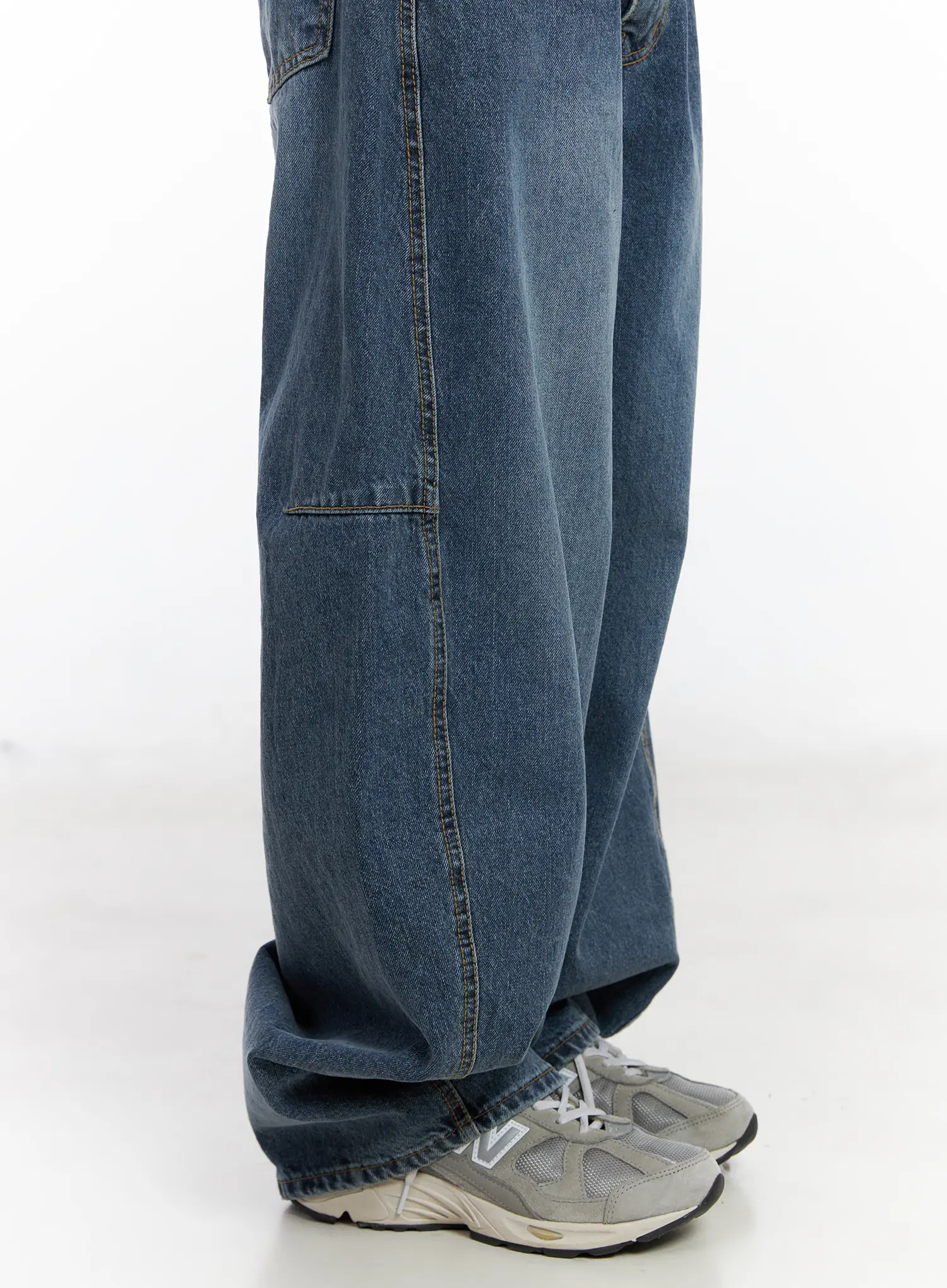 Malika Washed Baggy Jeans CJ527 - Image 8
