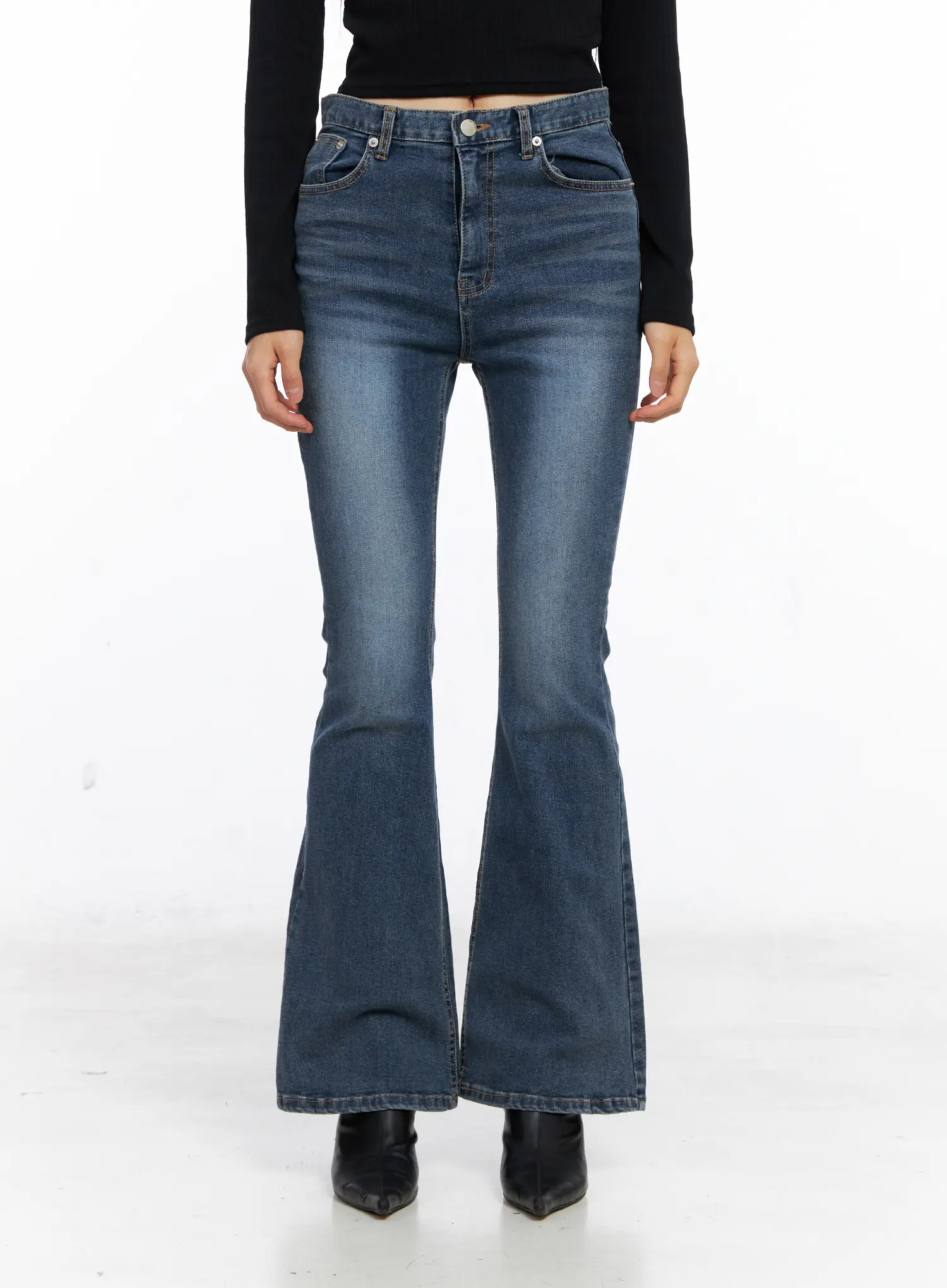 Malka Classic Flared Jeans CS509 - Image 7