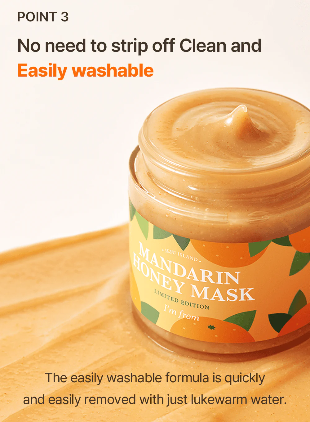 Mandarin Honey Mask (120g) - Image 6