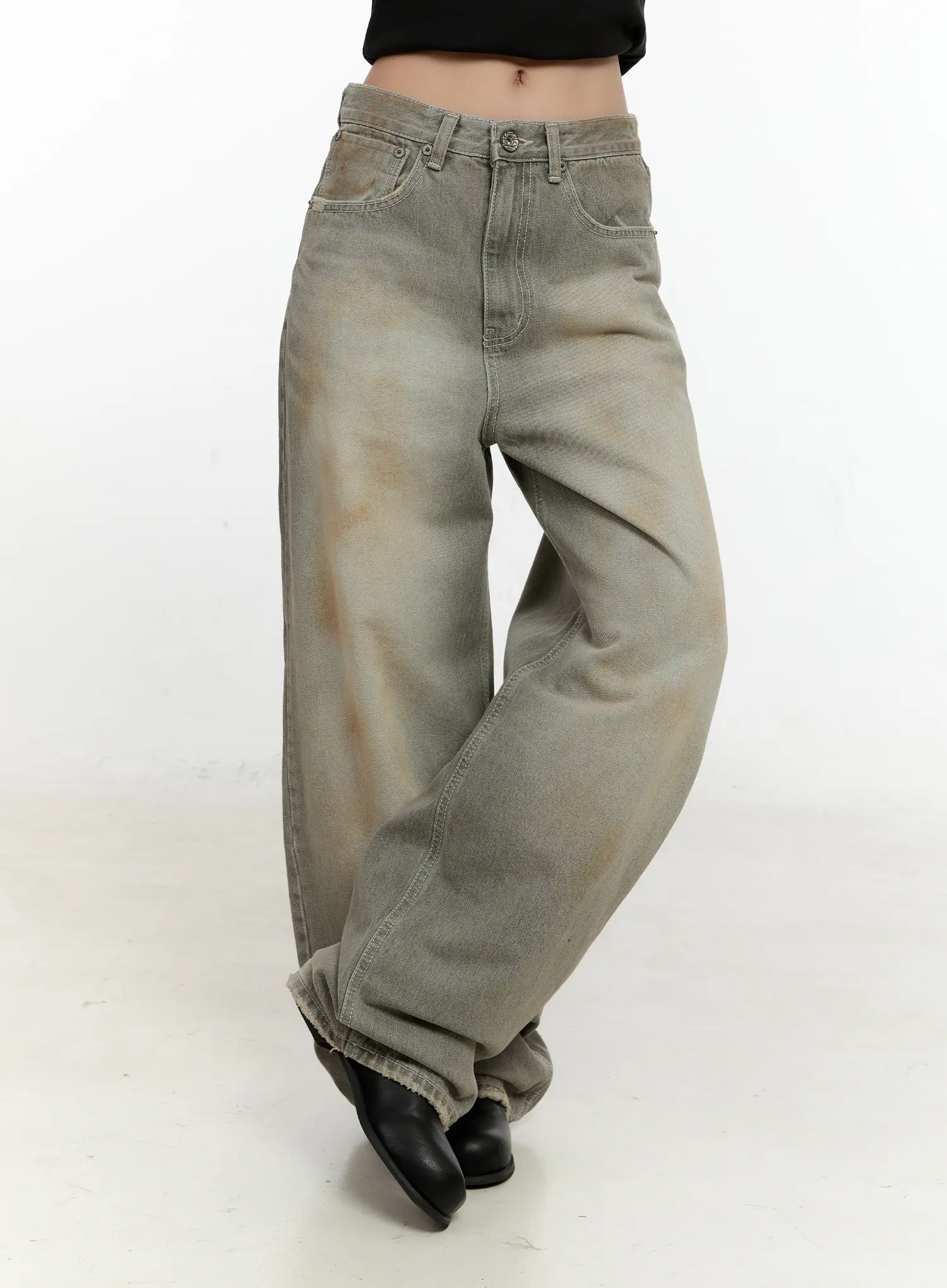 Martin Vintage Wide-Leg Jeans CN506 - Image 12