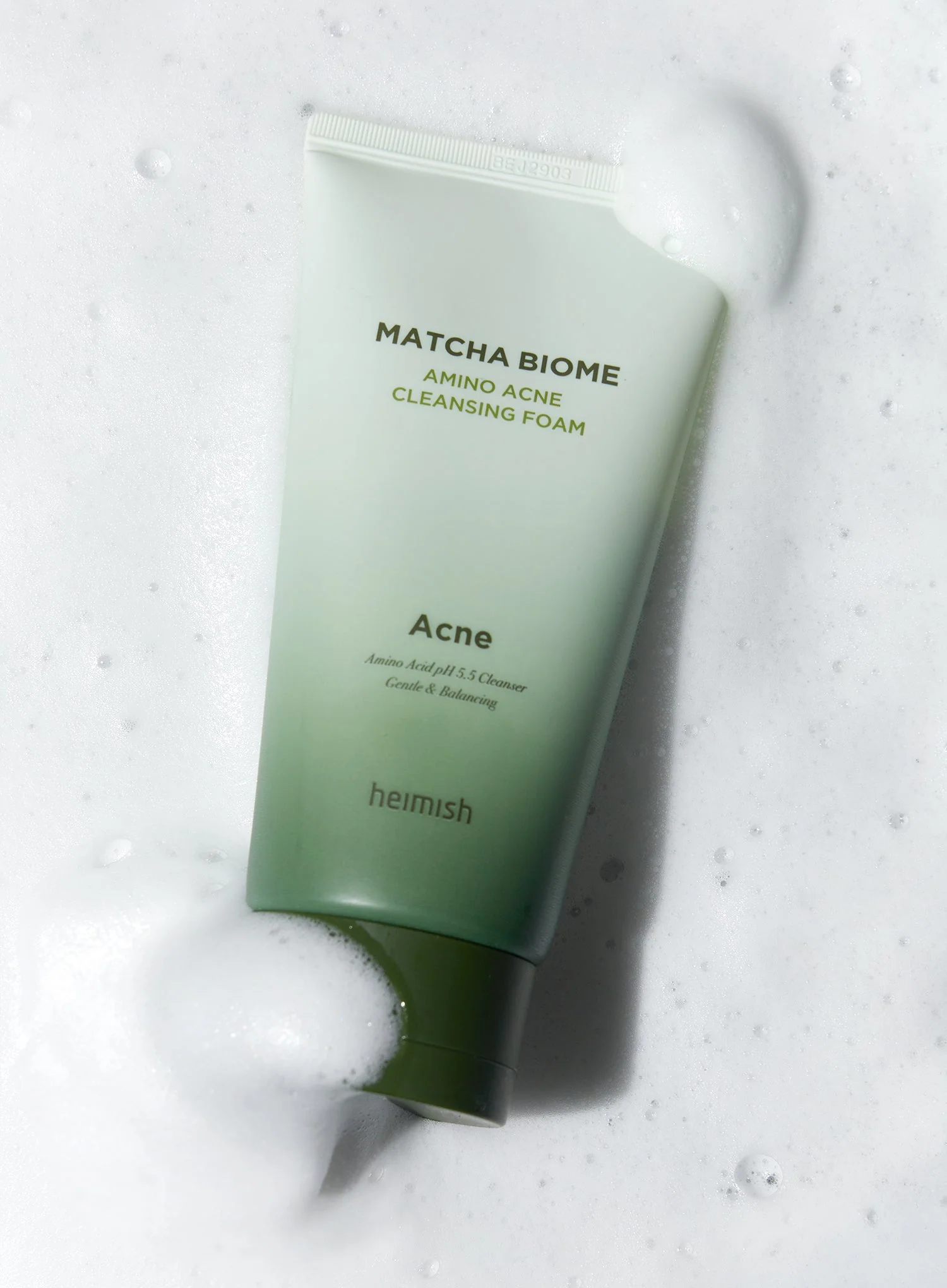 Matcha Biome Amino Acne Cleansing Foam (150g) - Image 2