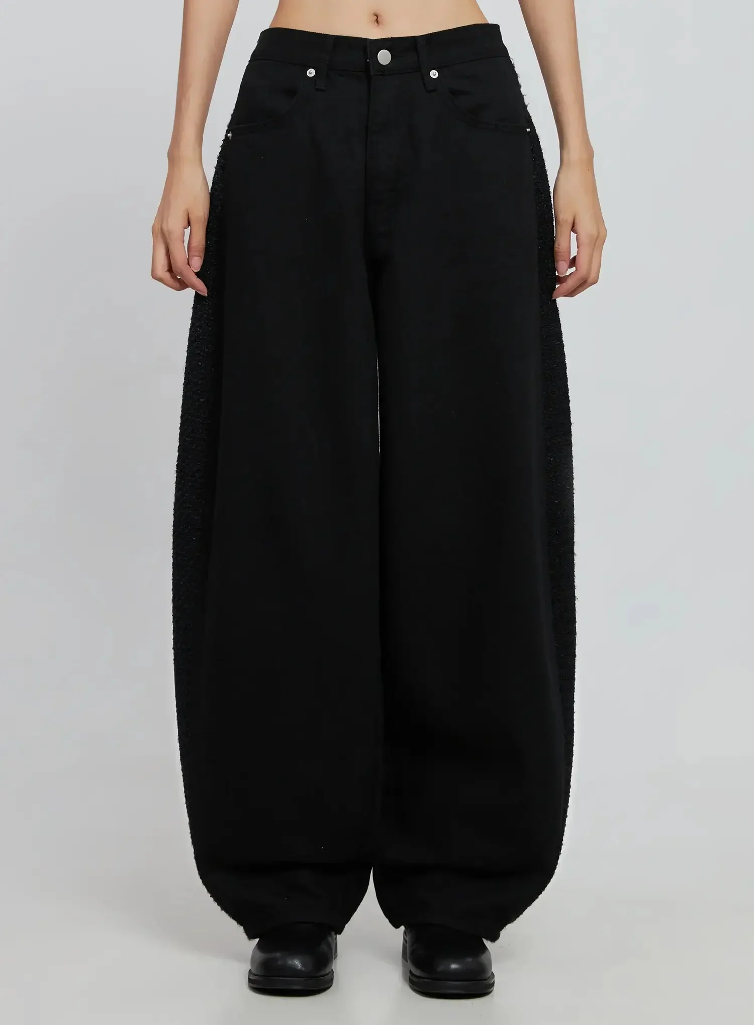 Maxine Wide Leg Tweed Pants IO530