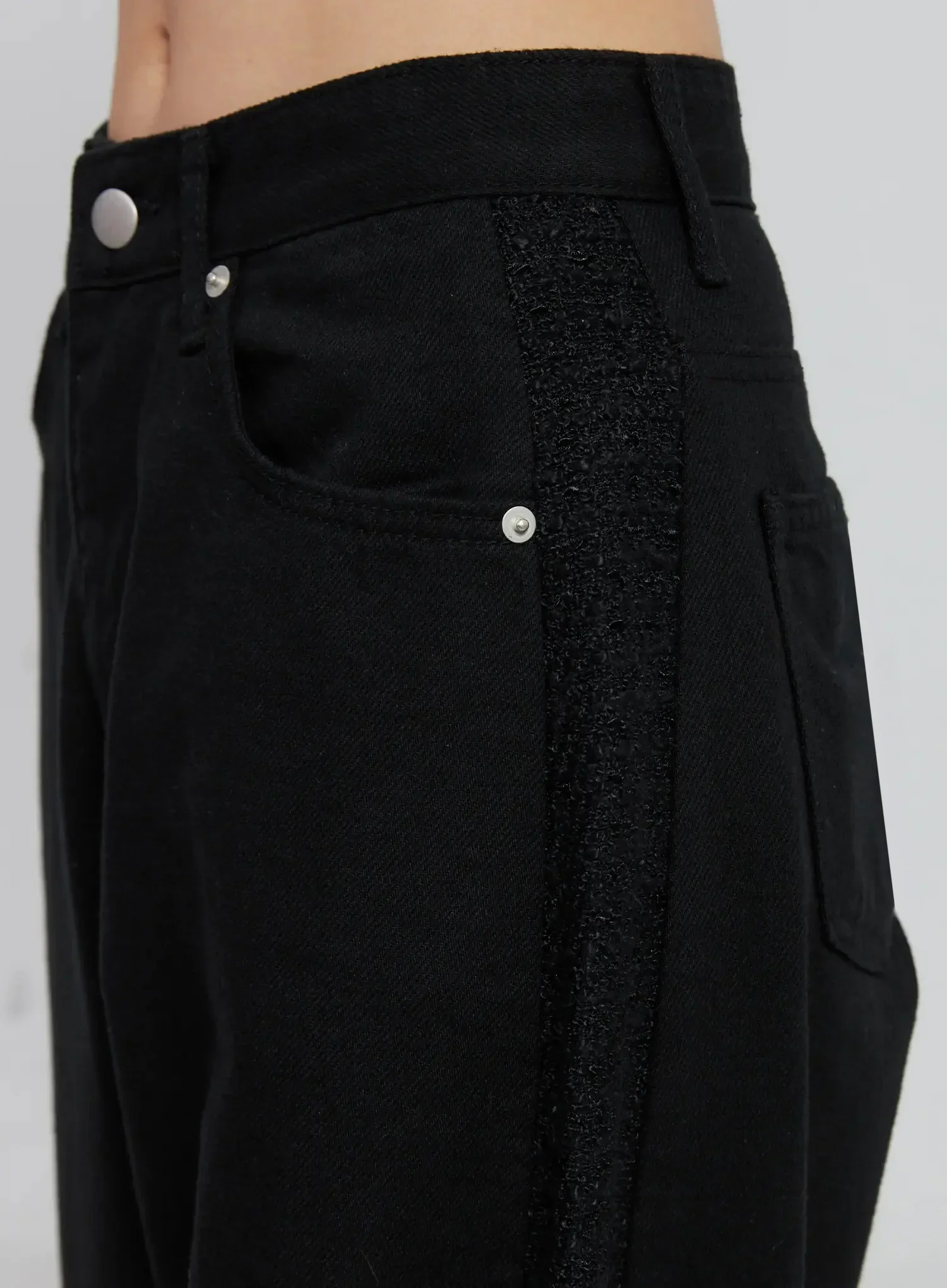 Maxine Wide Leg Tweed Pants IO530 - Image 4