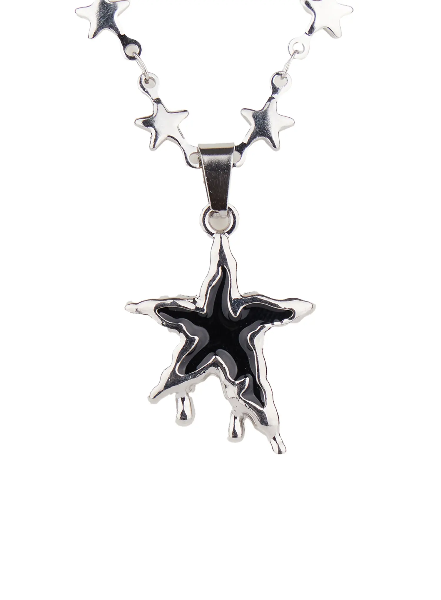 Melted Star Necklace IF526 - Image 5