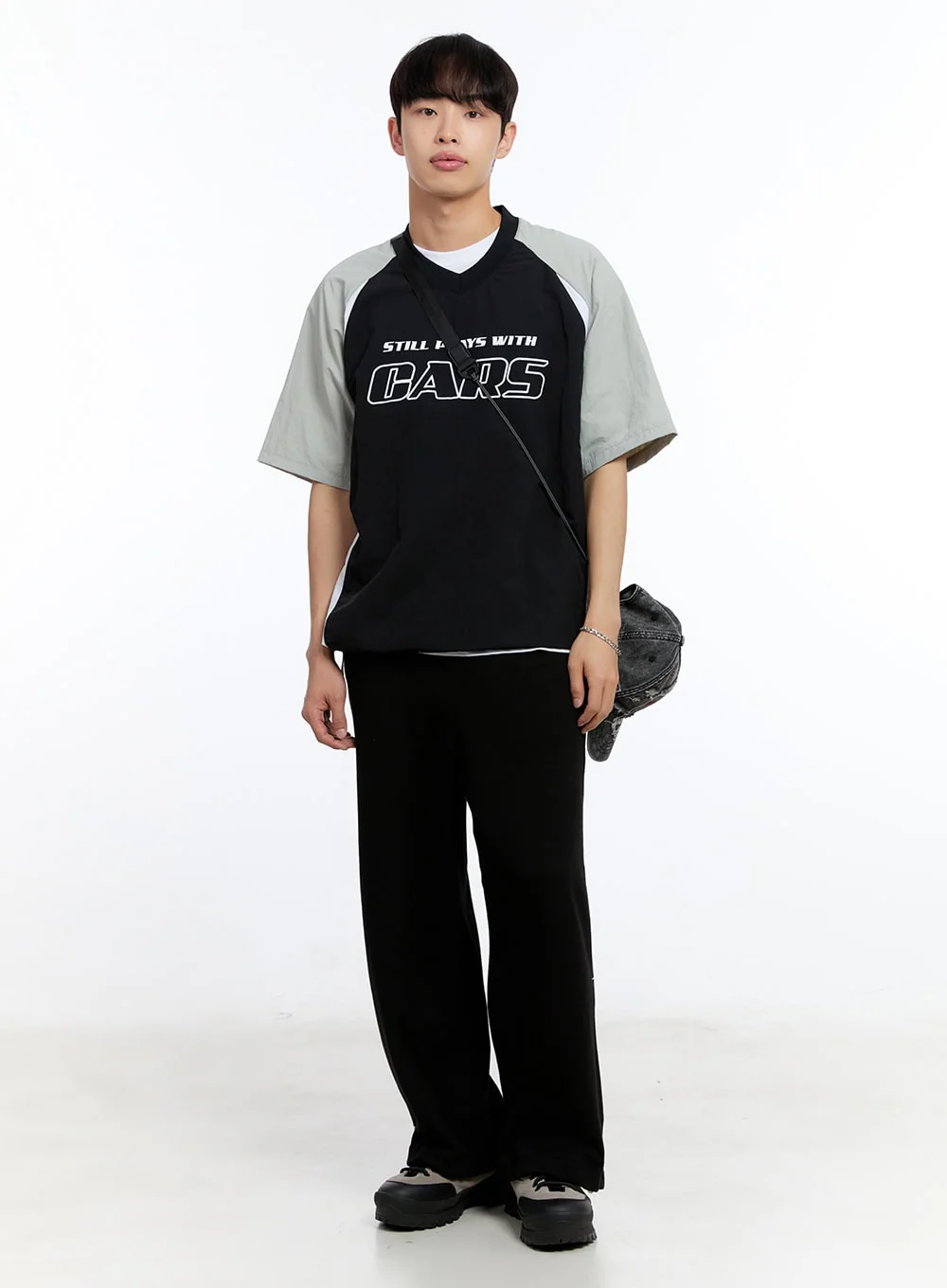 Men’s Cars Raglan Windbreaker T-Shirt IY529 - Image 12