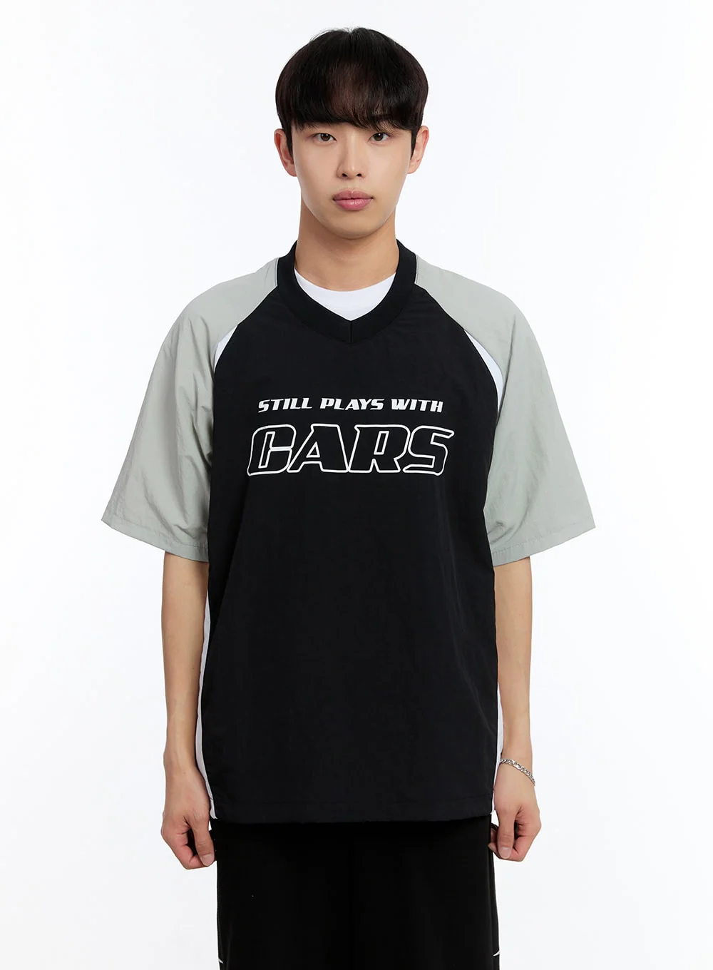 Men’s Cars Raglan Windbreaker T-Shirt IY529 - Image 13
