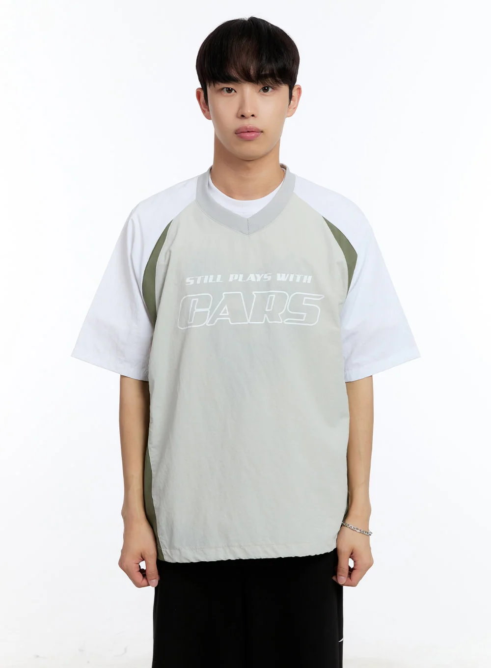 Men’s Cars Raglan Windbreaker T-Shirt IY529 - Image 15