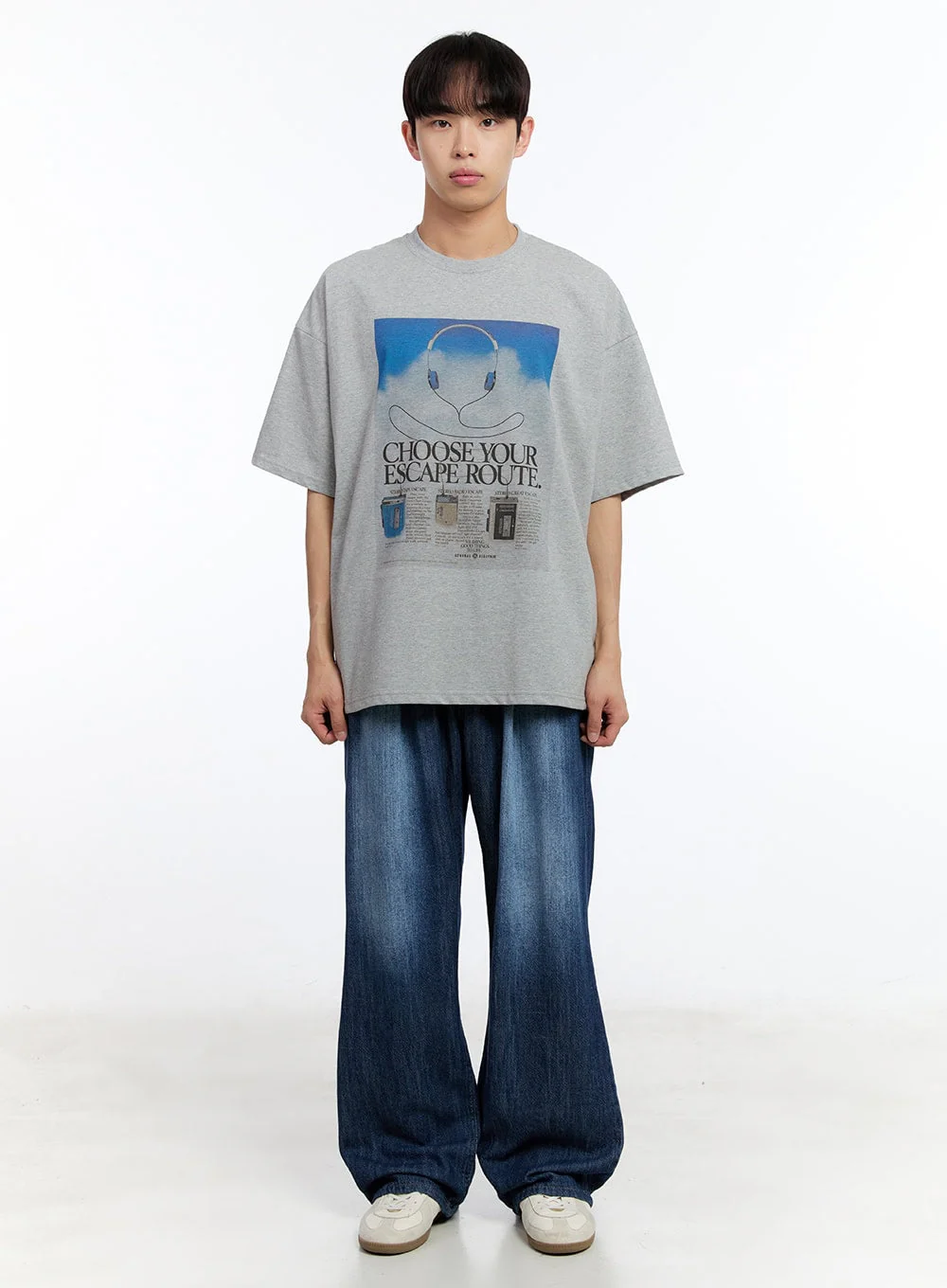 Men’s Digital Graphic T-Shirt IY529 - Image 6