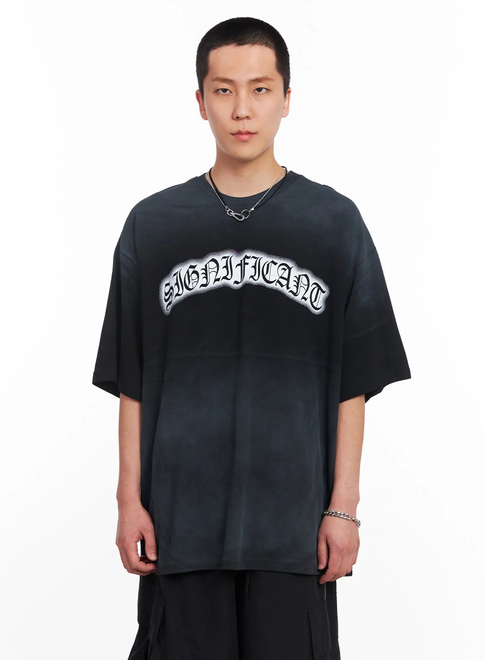 Men’s Gradient Street Graphic T-Shirt IU503 - Image 14