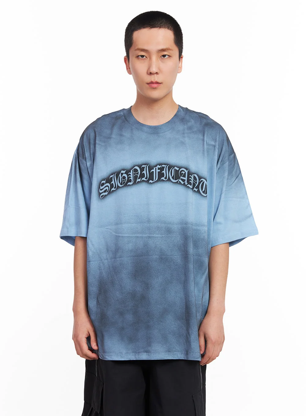 Men’s Gradient Street Graphic T-Shirt IU503 - Image 15