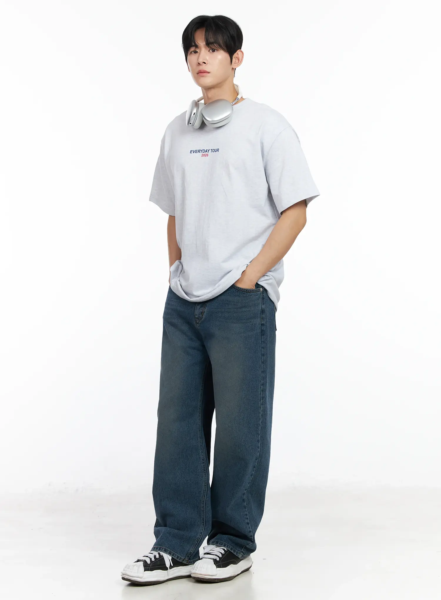 Men’s Graphic Back Print T-Shirt IM518 - Image 8