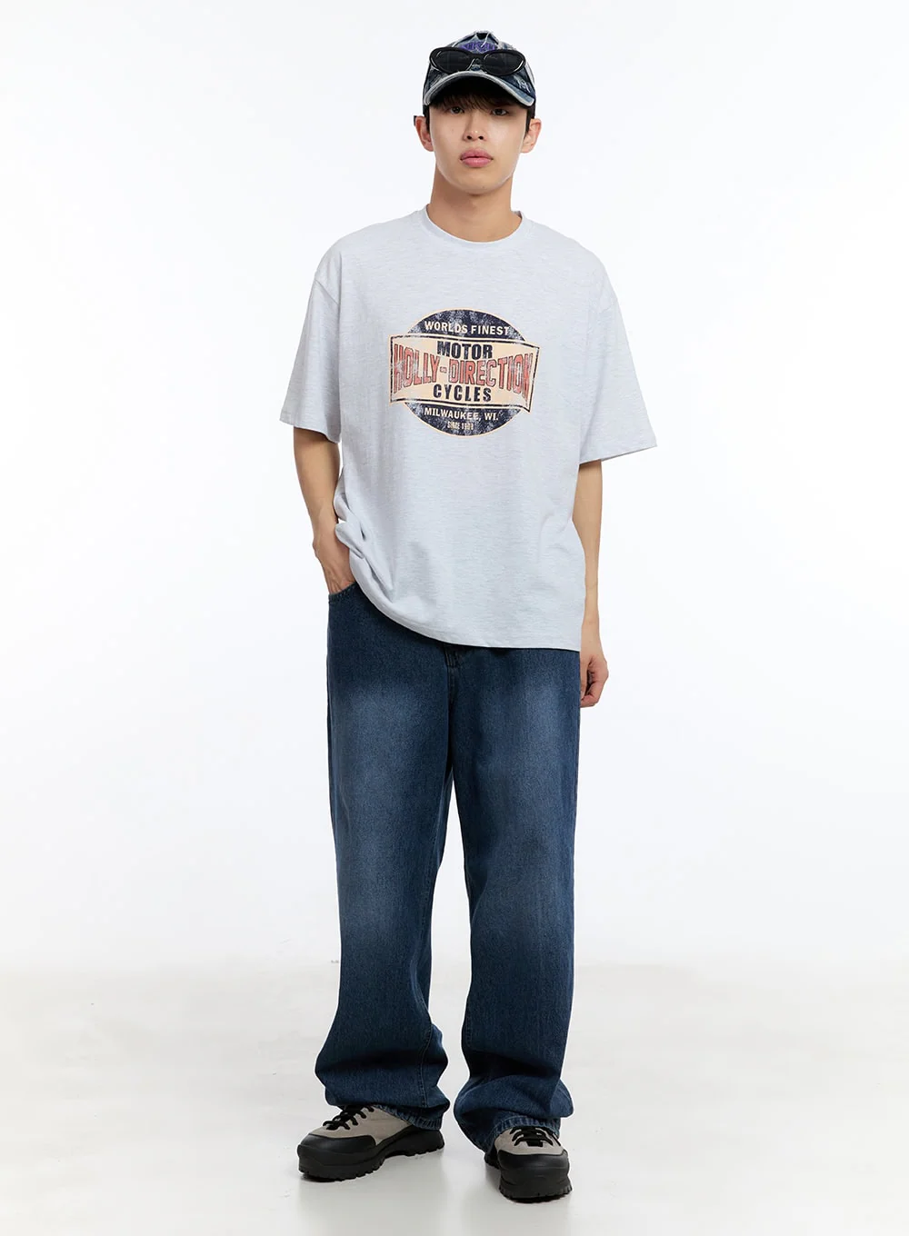 Men’s Motor Graphic T-Shirt IY530 - Image 10