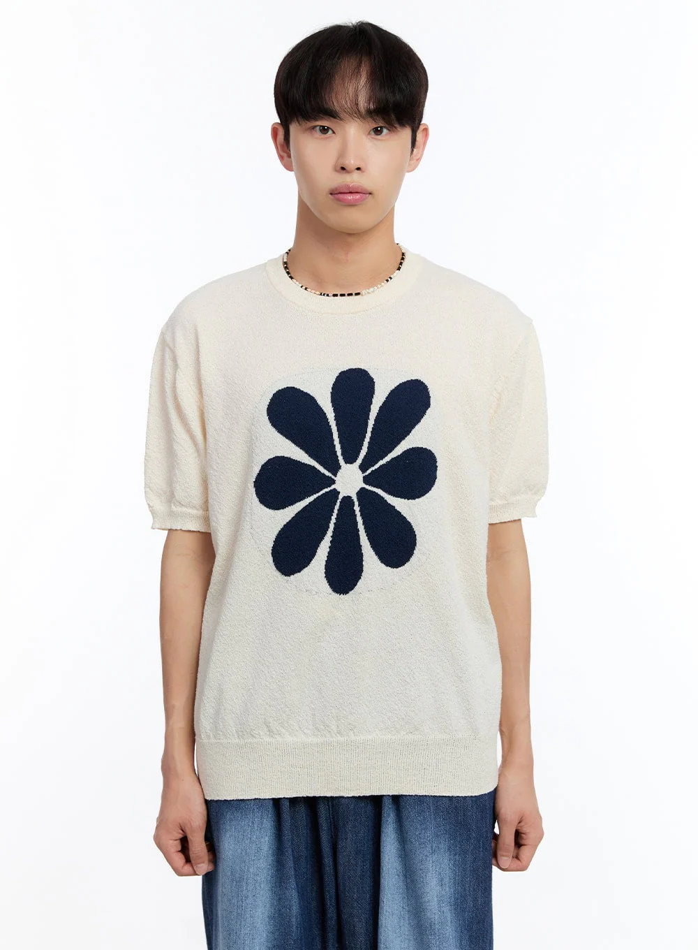 Men’s Petal Knit Sweater Top IY529 - Image 10