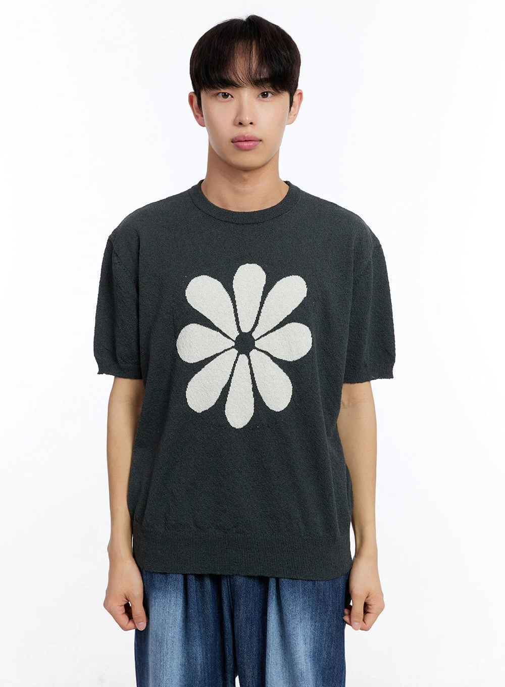 Men’s Petal Knit Sweater Top IY529 - Image 13