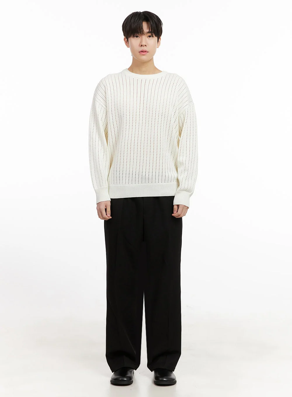 Men's Adjustable Classic Slacks IJ517 - Image 6