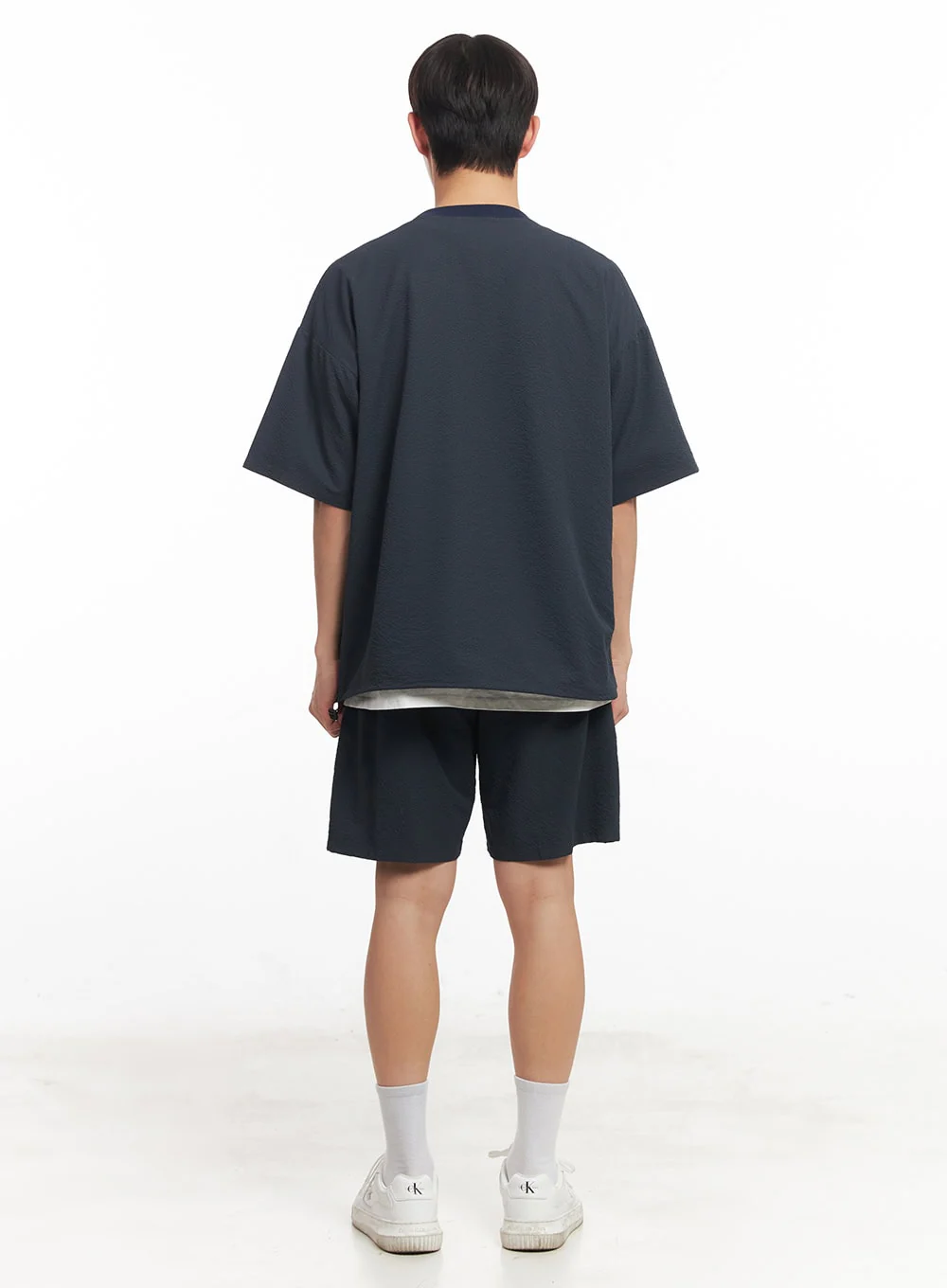 Men's Adjustable Wide-Fit Shorts IA518 - Image 8