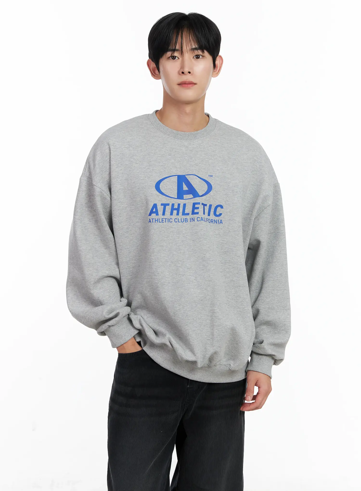 Men's Athletic Oversized Sweatshirt IJ521