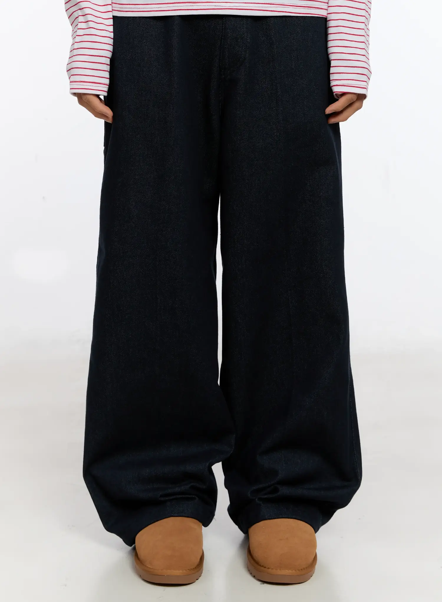 Men's Back Seat Pocket Denim Jeans IN512 - Image 2