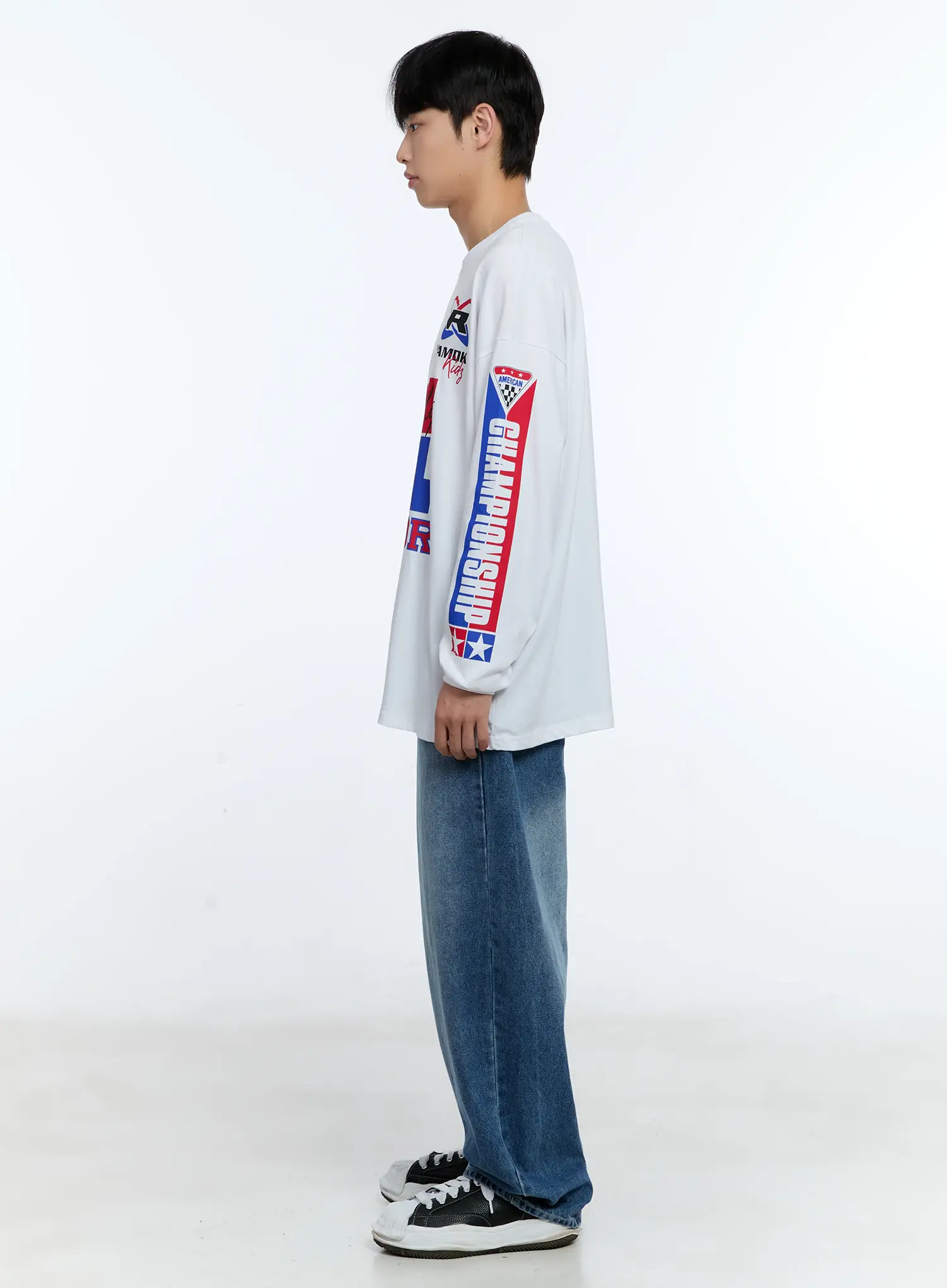 Men's Baggy Jeans IG515 - Image 8