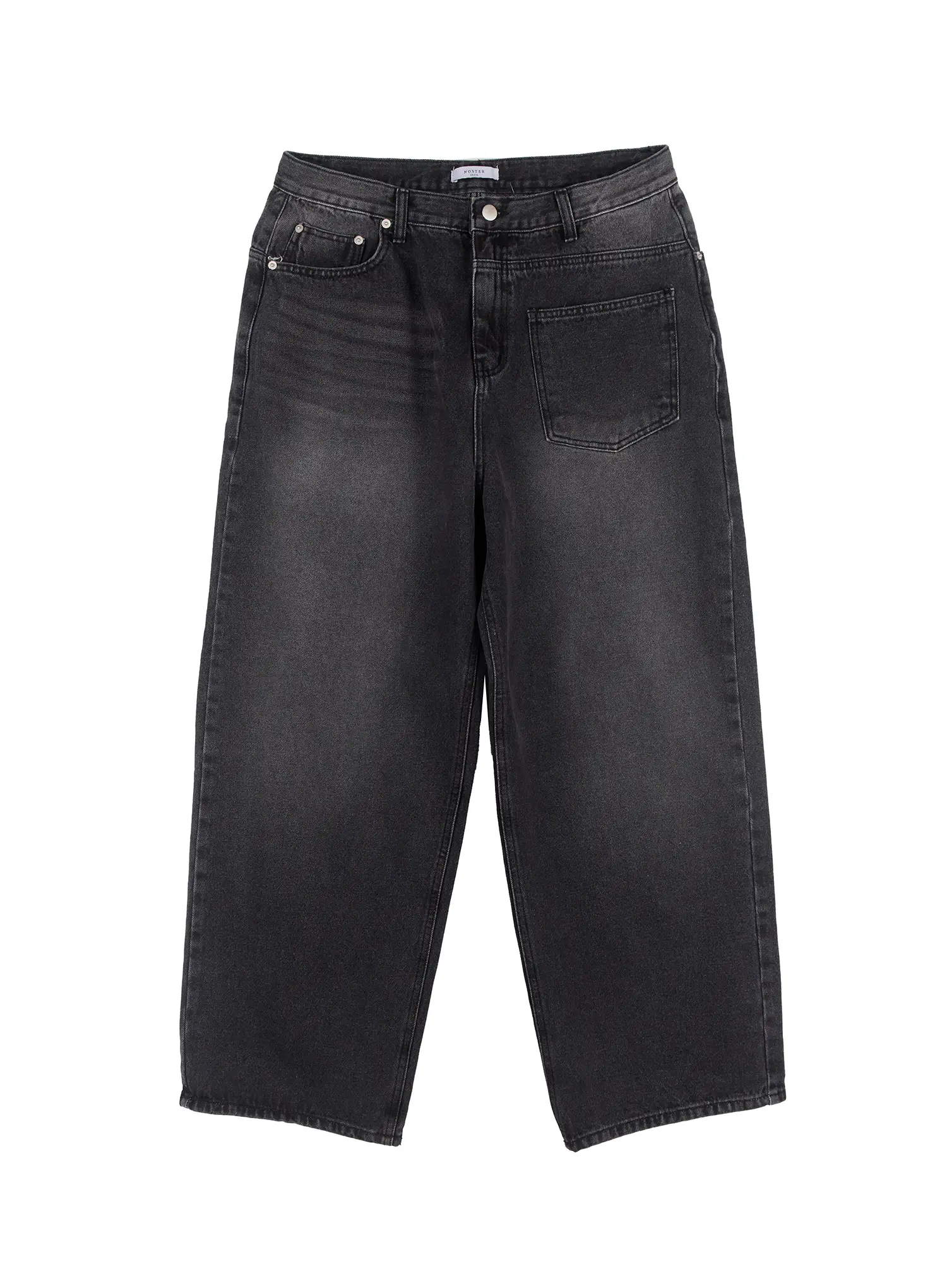 Men's Baggy Wide Leg Jeans IF506 - Image 14
