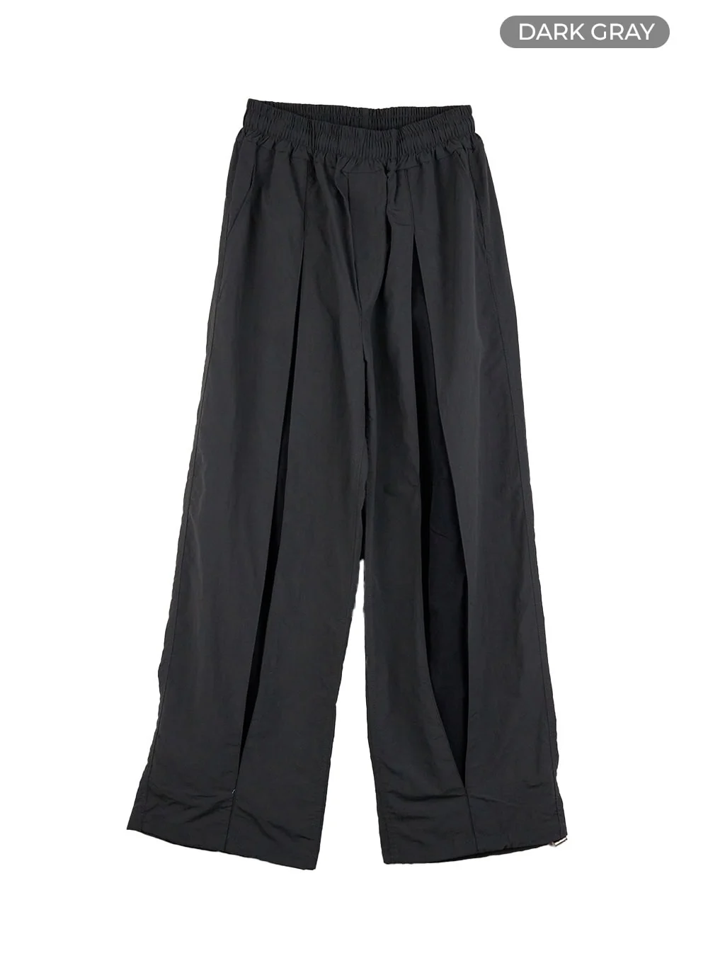 Men's Banded Mixed Color Nylon Wide Pants IS413 - Image 12