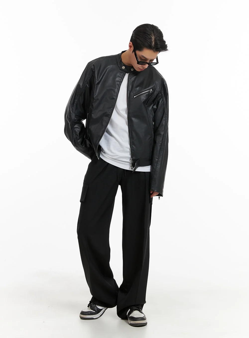 Men's Basic Cotton Long Sleeve T-Shirt IA401 - Image 7
