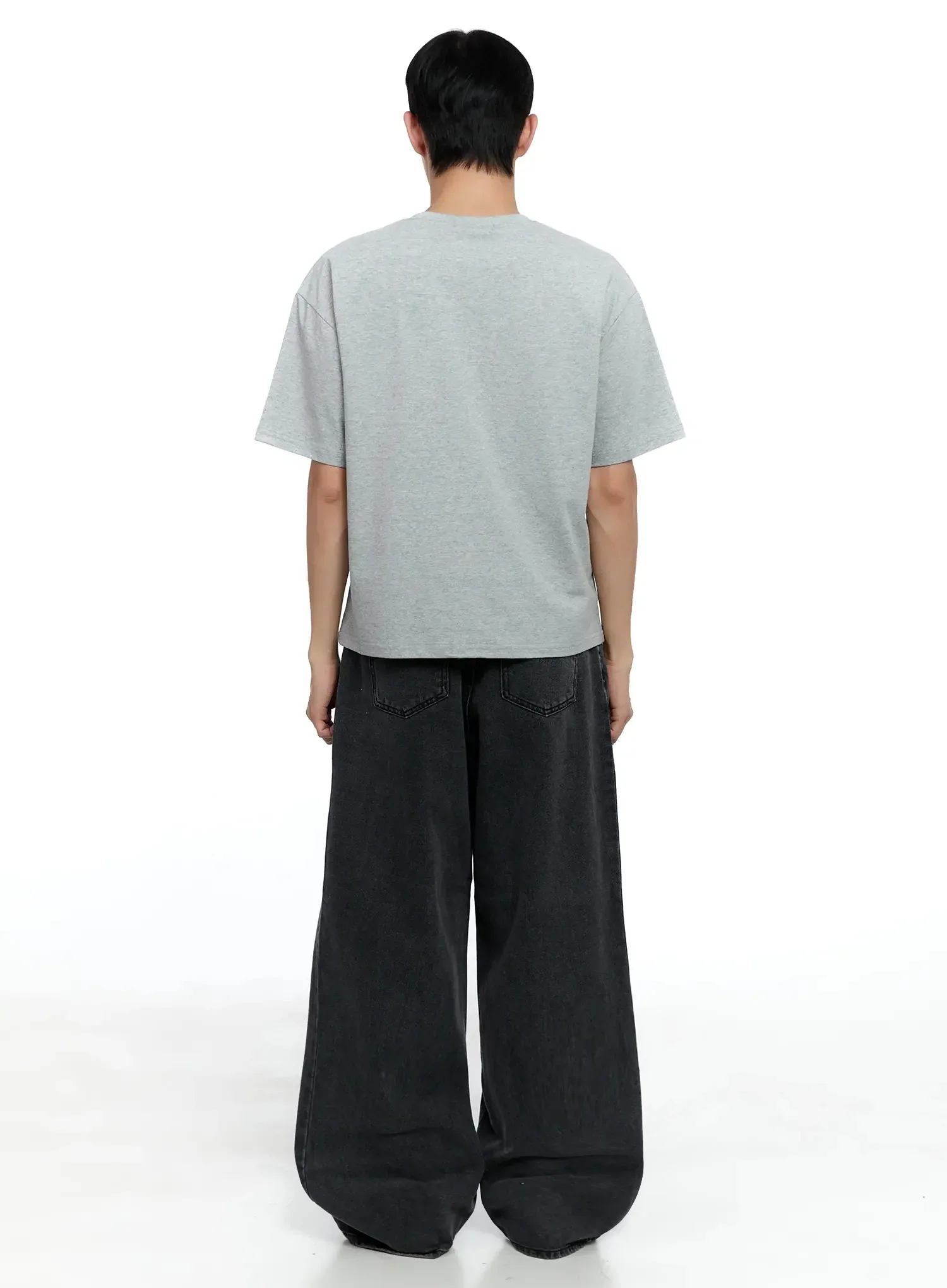 Men's Basic Cotton T-shirt IG520 - Image 11