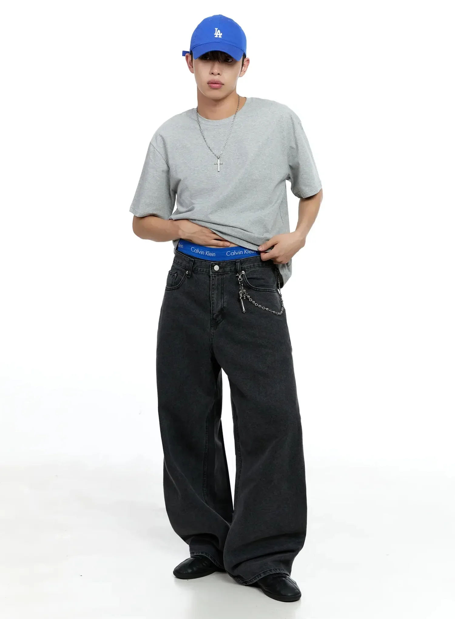 Men's Basic Cotton T-shirt IG520 - Image 12