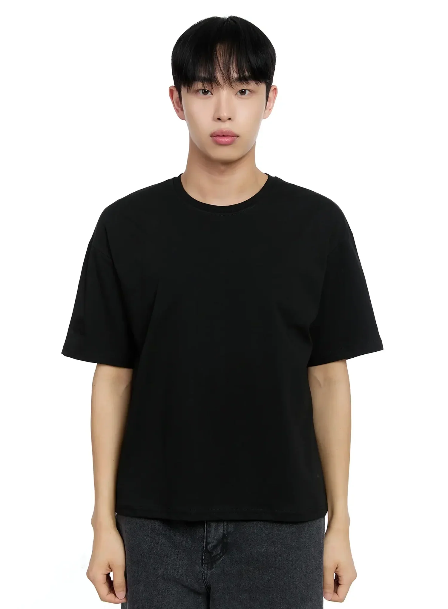 Men's Basic Cotton T-shirt IG520 - Image 15