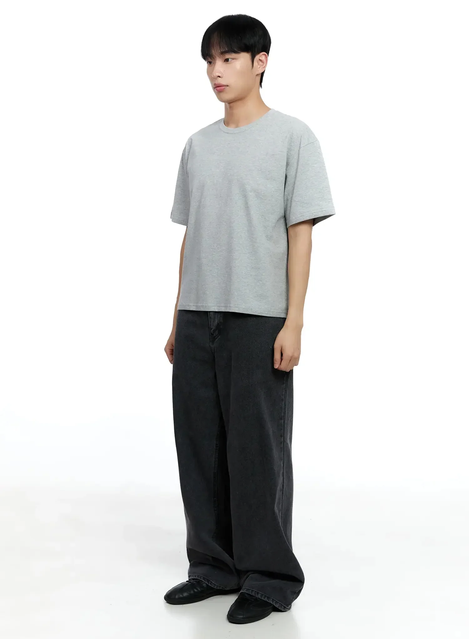 Men's Basic Cotton T-shirt IG520 - Image 9