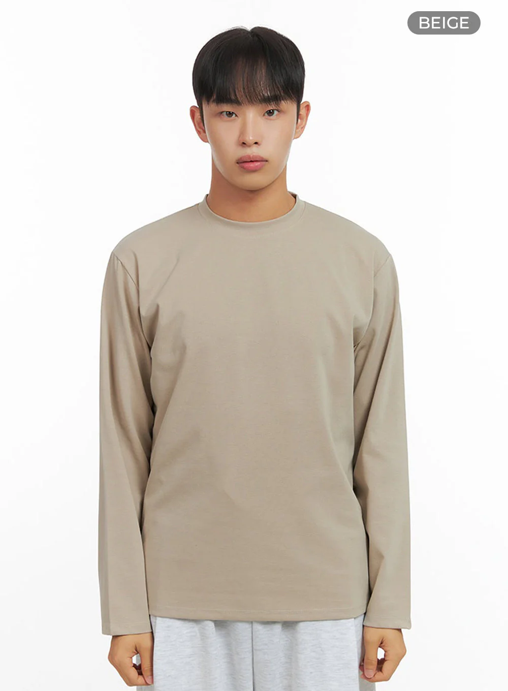 Men's Basic Long Sleeve T-Shirt IO420 - Image 11