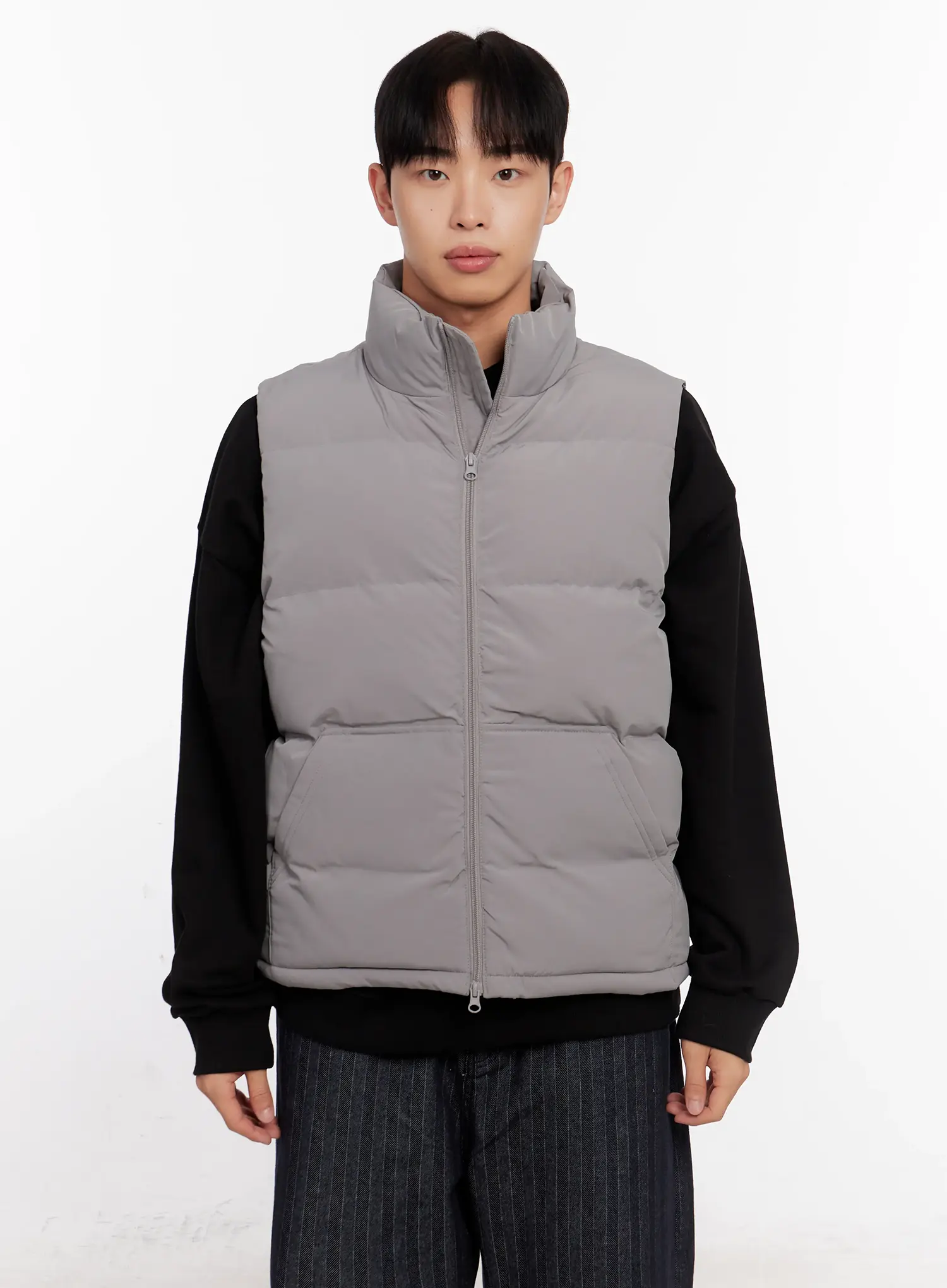 Men's Basic Puffer Vest IO528 - Image 16