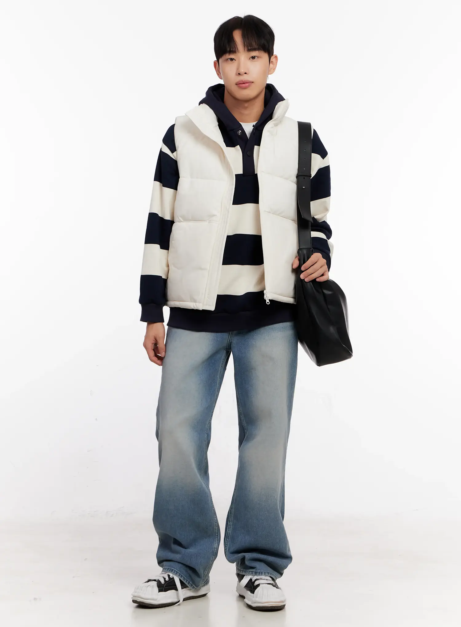 Men's Basic Puffer Vest IO528 - Image 8