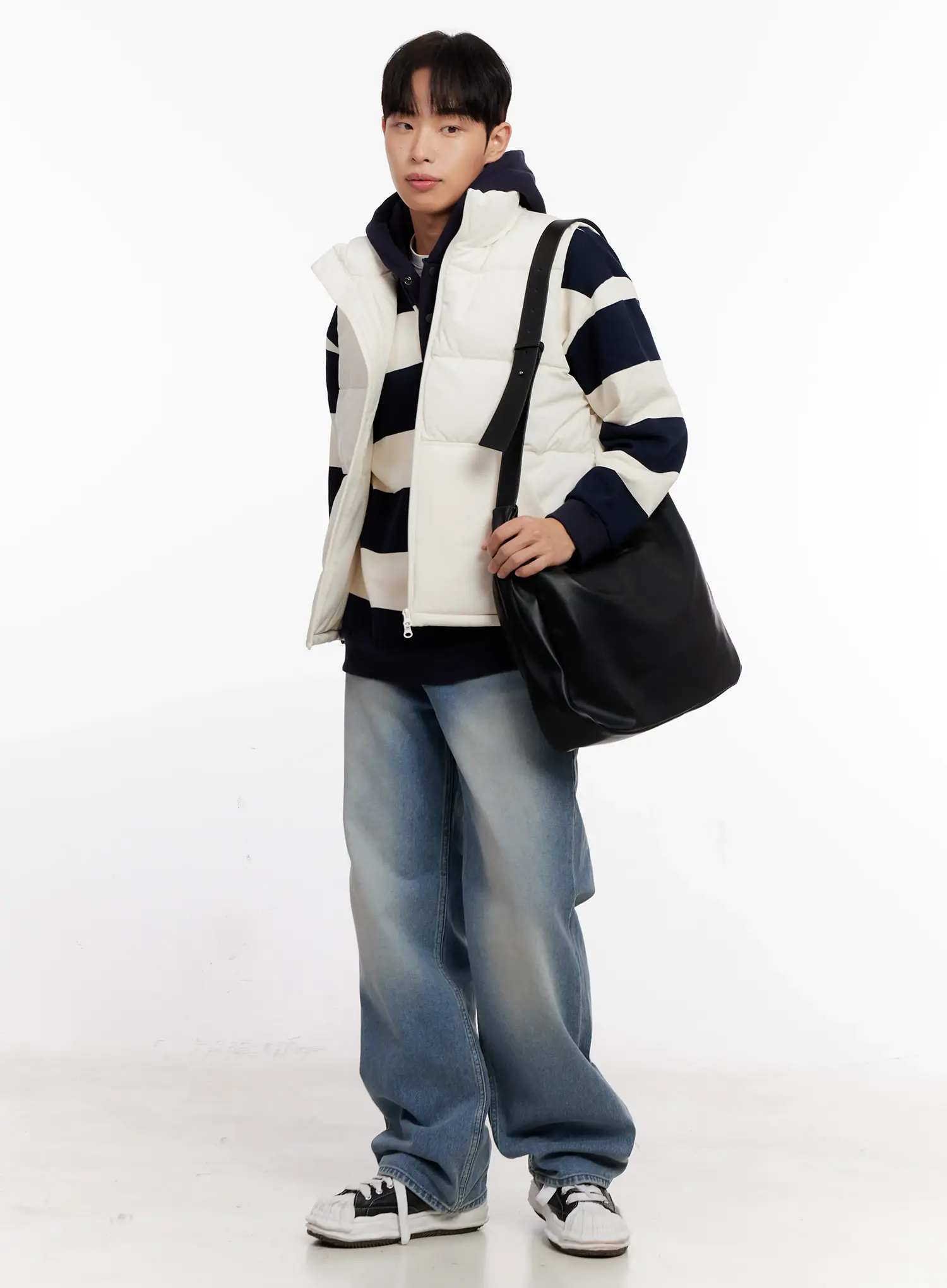 Men's Basic Puffer Vest IO528 - Image 9