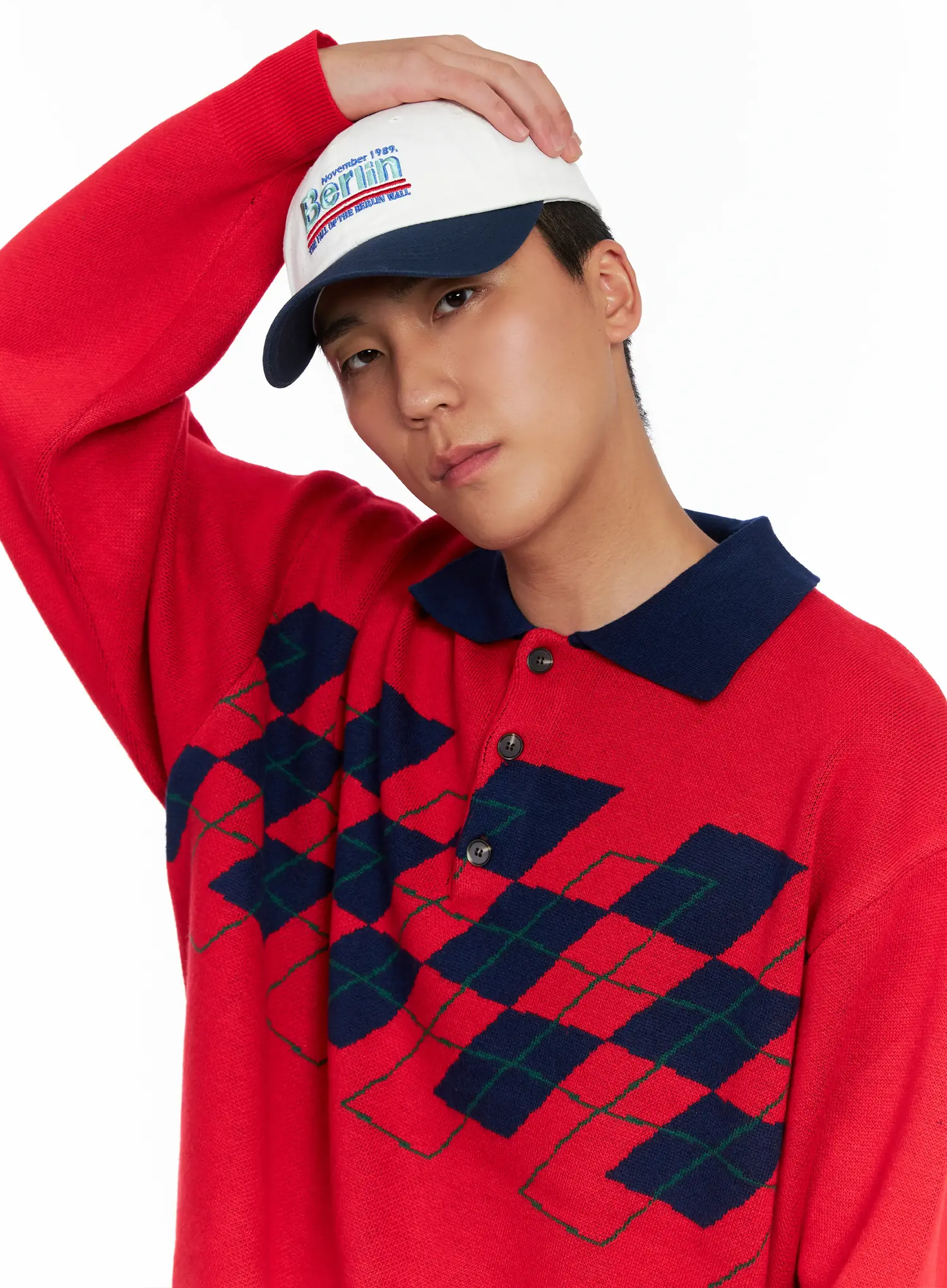 Men's Berlin Embroidered Cap IS510